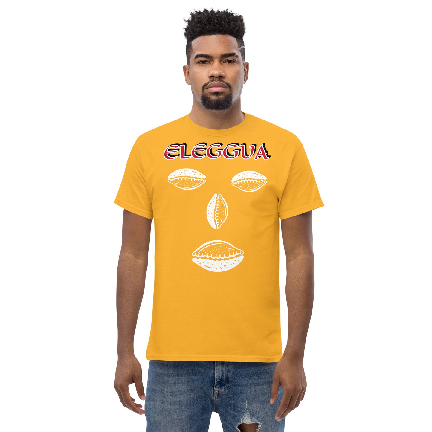 Eleggua Cowrie White Unisex classic tee