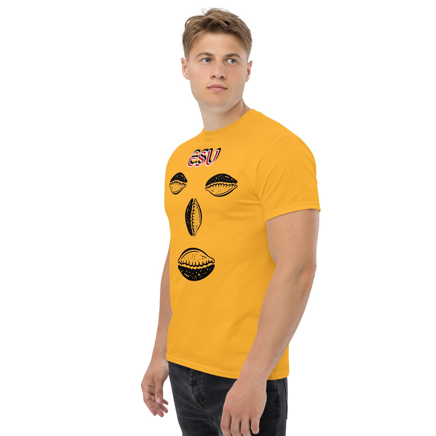 ESU Isese Cowrie Black Unisex classic tee