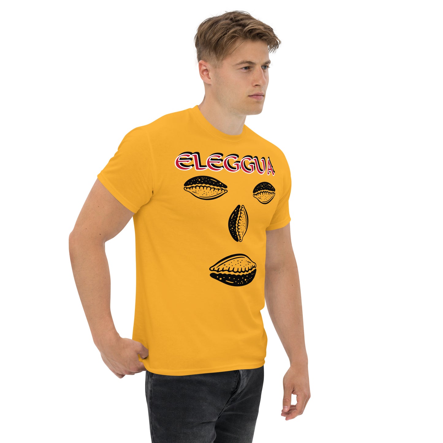 Eleggua Cowrie Black Unisex classic tee