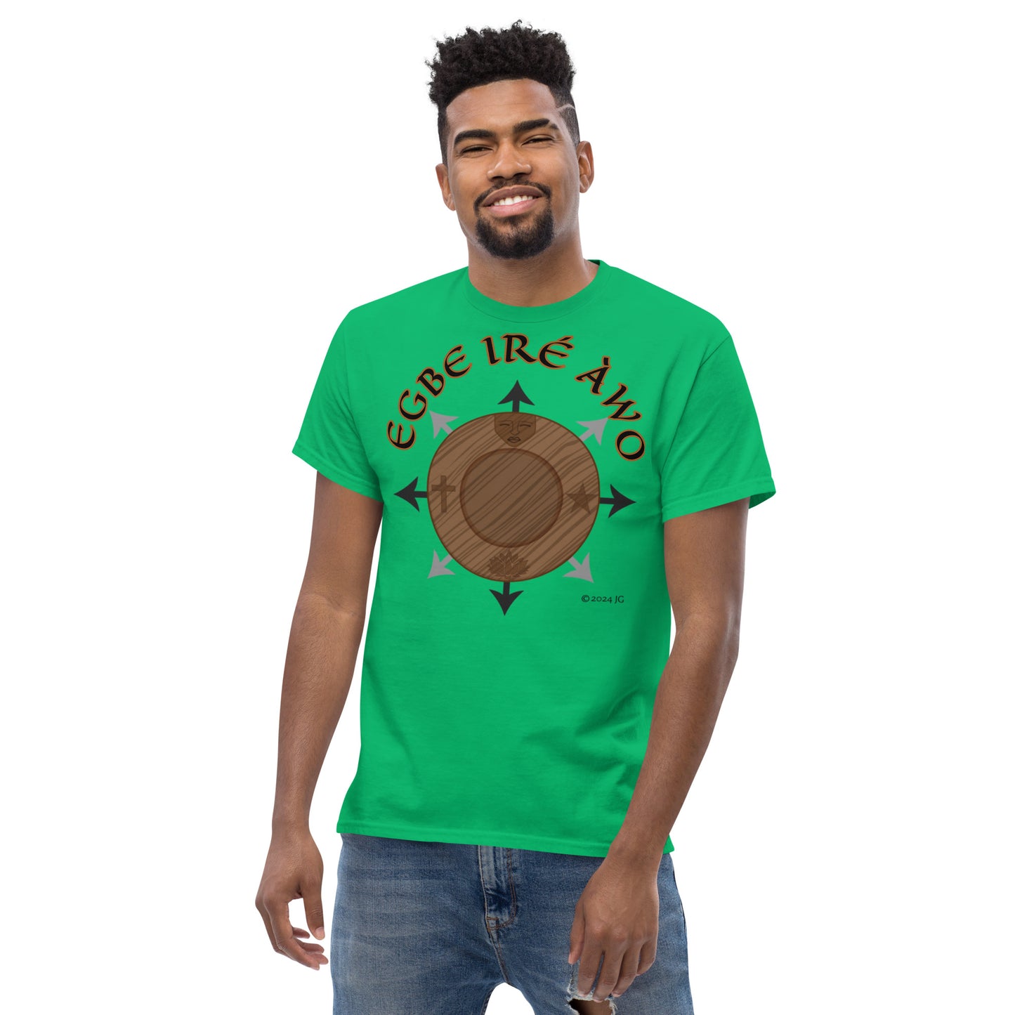 Egbe Apparel Egbe Iré Àwo Logo 1 Unisex classic tee