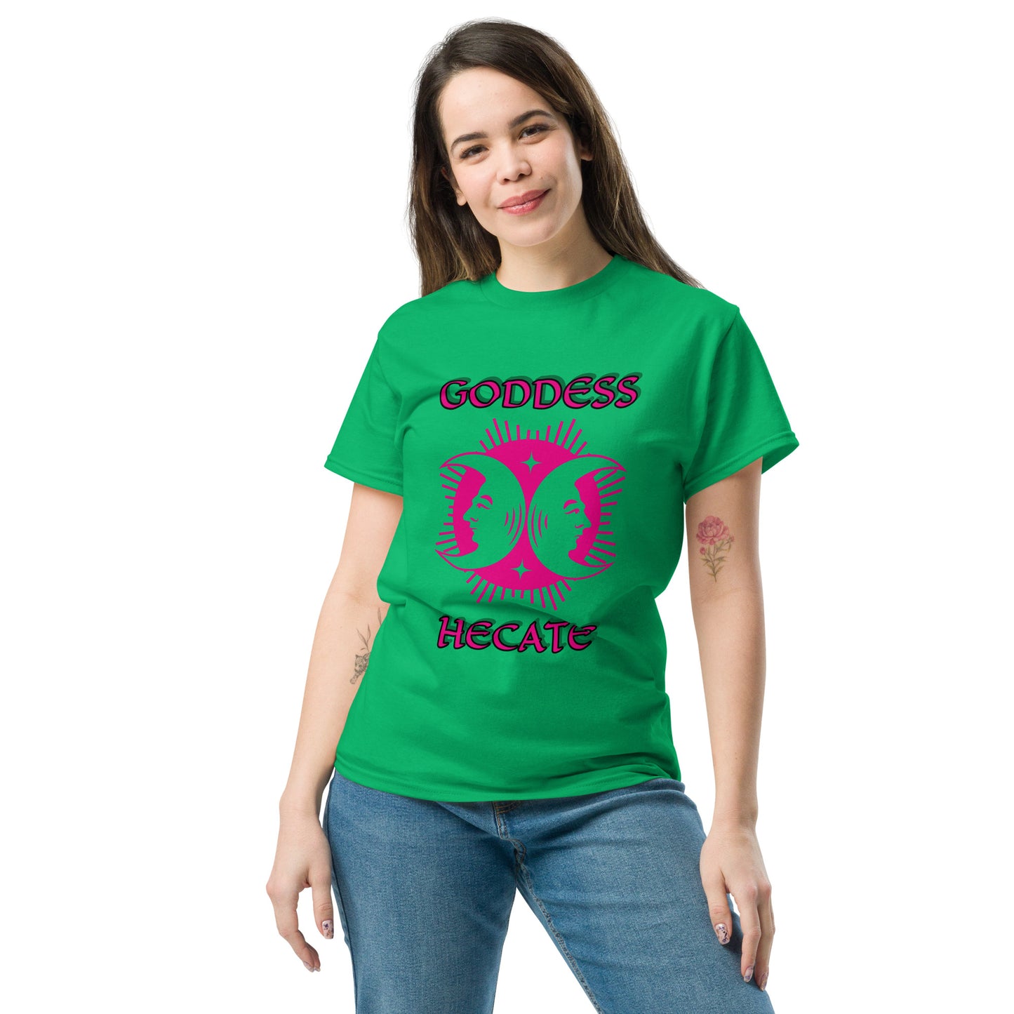 Triple Moon Goddess Hecate Unisex classic tee