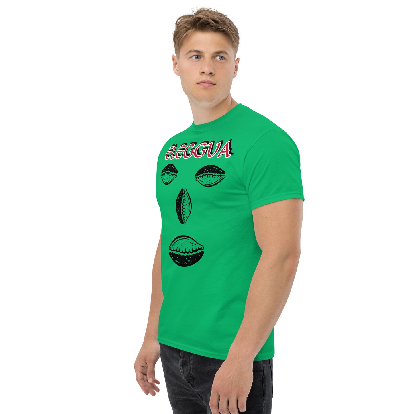 Eleggua Cowrie Black Unisex classic tee