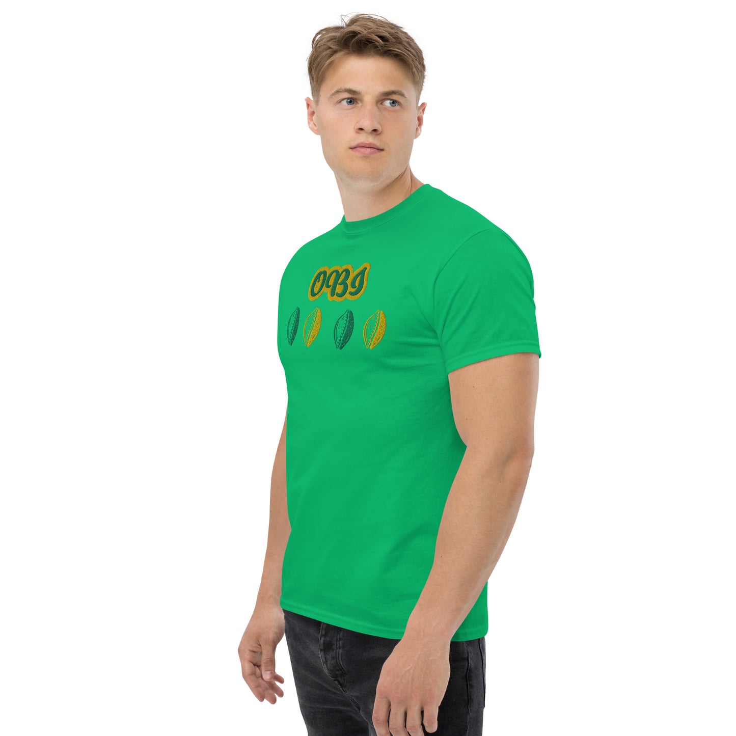 OBI Lucumi Embroidered Unisex classic tee