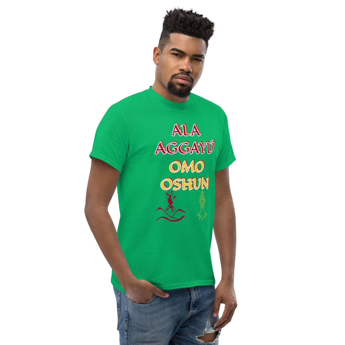 Ala Aggayu Omo Oshun Ololodi Lucumi icon Unisex classic tee
