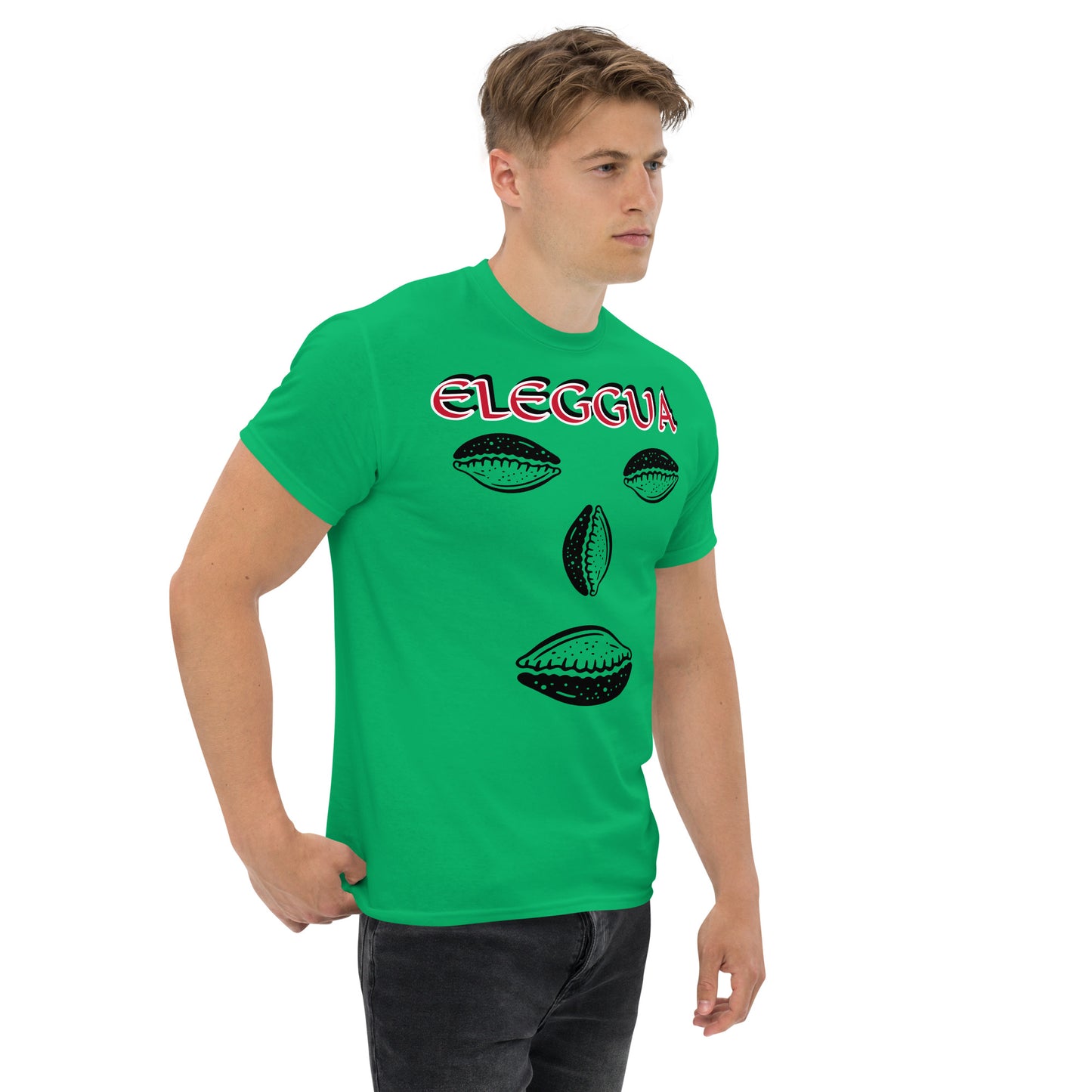 Eleggua Cowrie Black Unisex classic tee