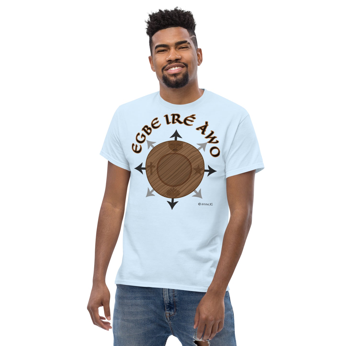 Egbe Apparel Egbe Iré Àwo Logo 1 Unisex classic tee