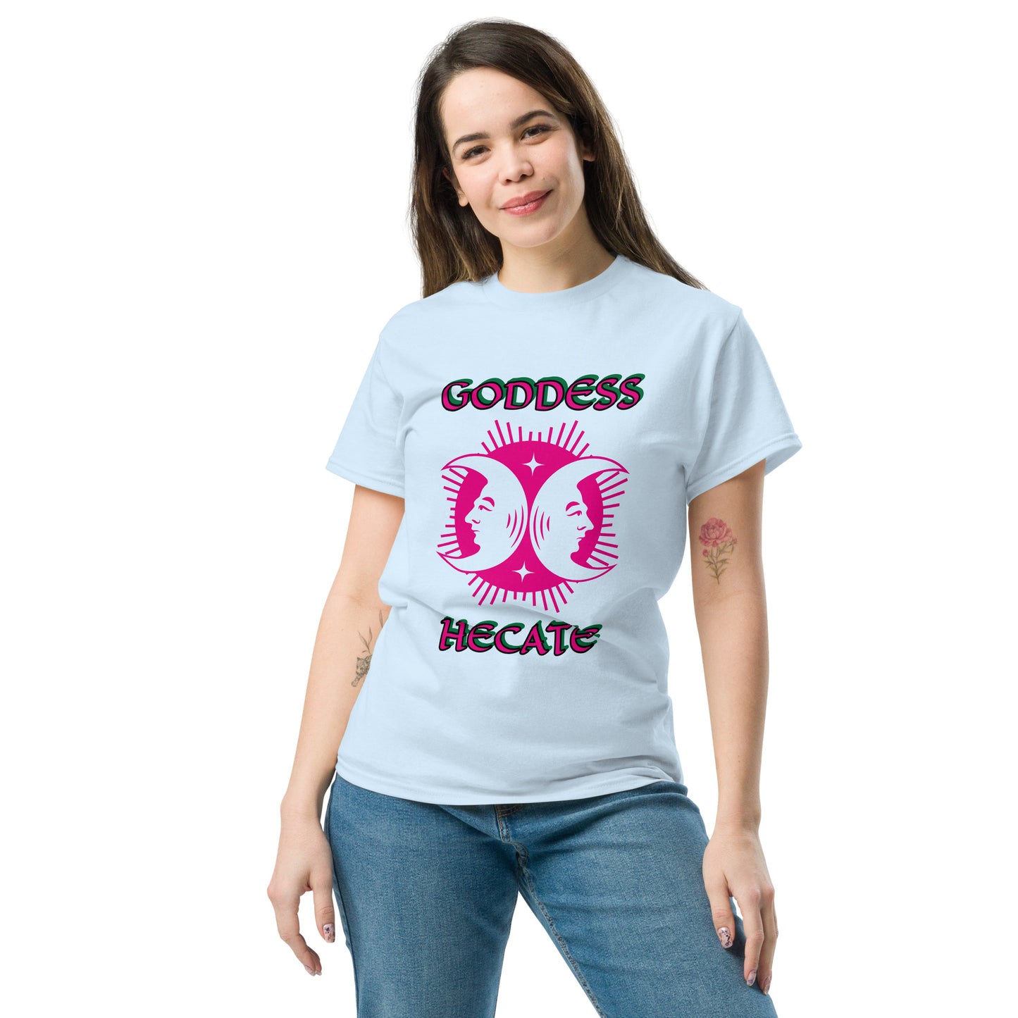 Triple Moon Goddess Hecate Unisex classic tee