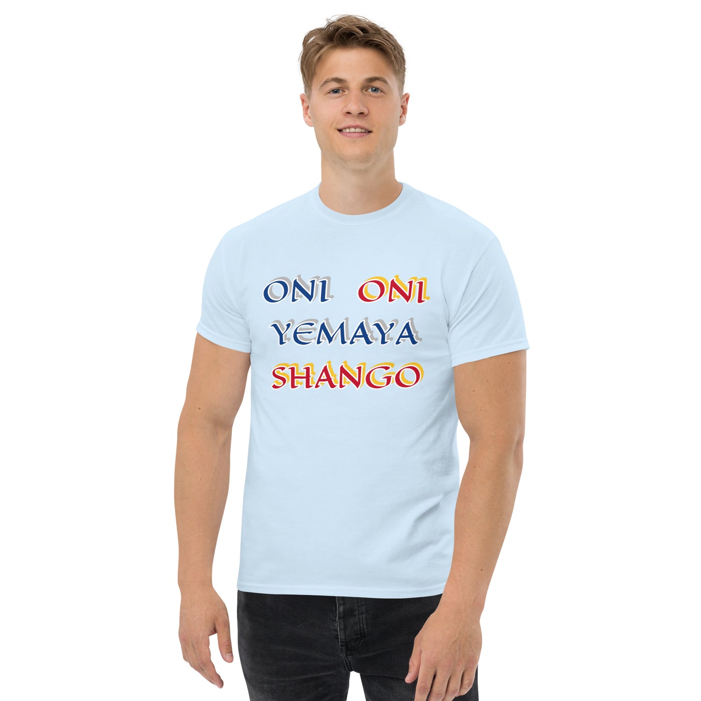 Oni Oni Yemaya/ Shango Lucumi Unisex classic tee