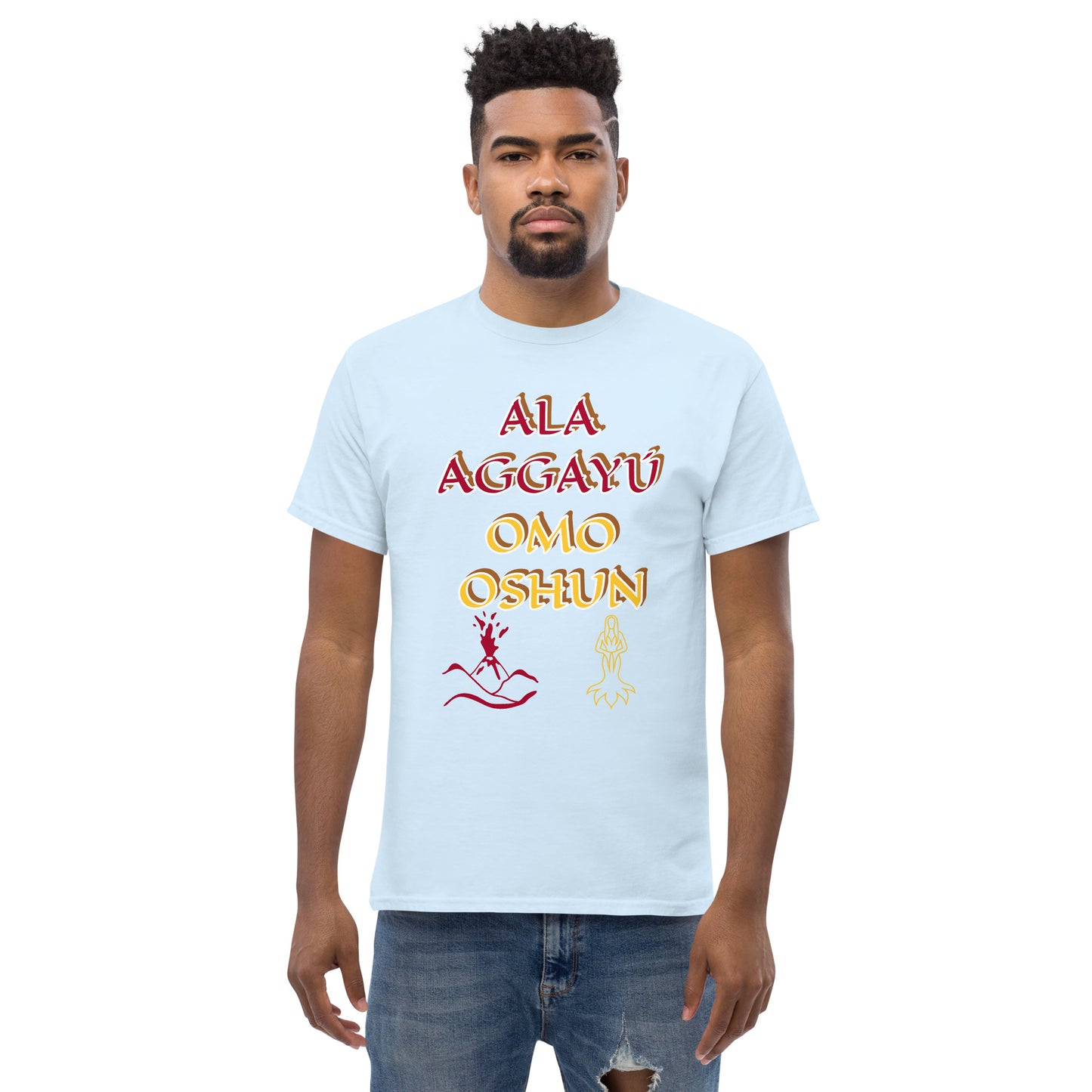 Ala Aggayu Omo Oshun Ololodi Lucumi icon Unisex classic tee