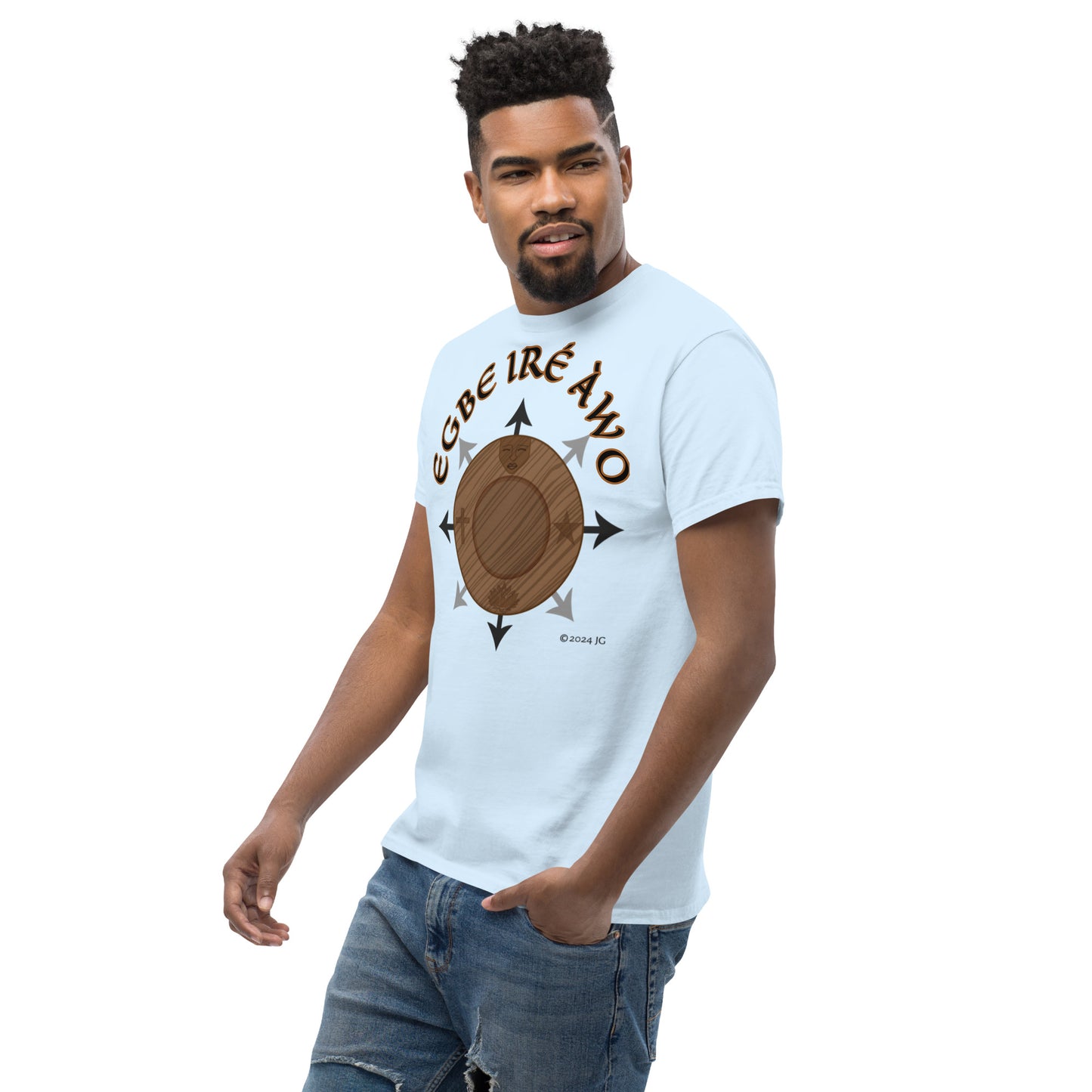 Egbe Apparel Egbe Iré Àwo Logo 1 Unisex classic tee