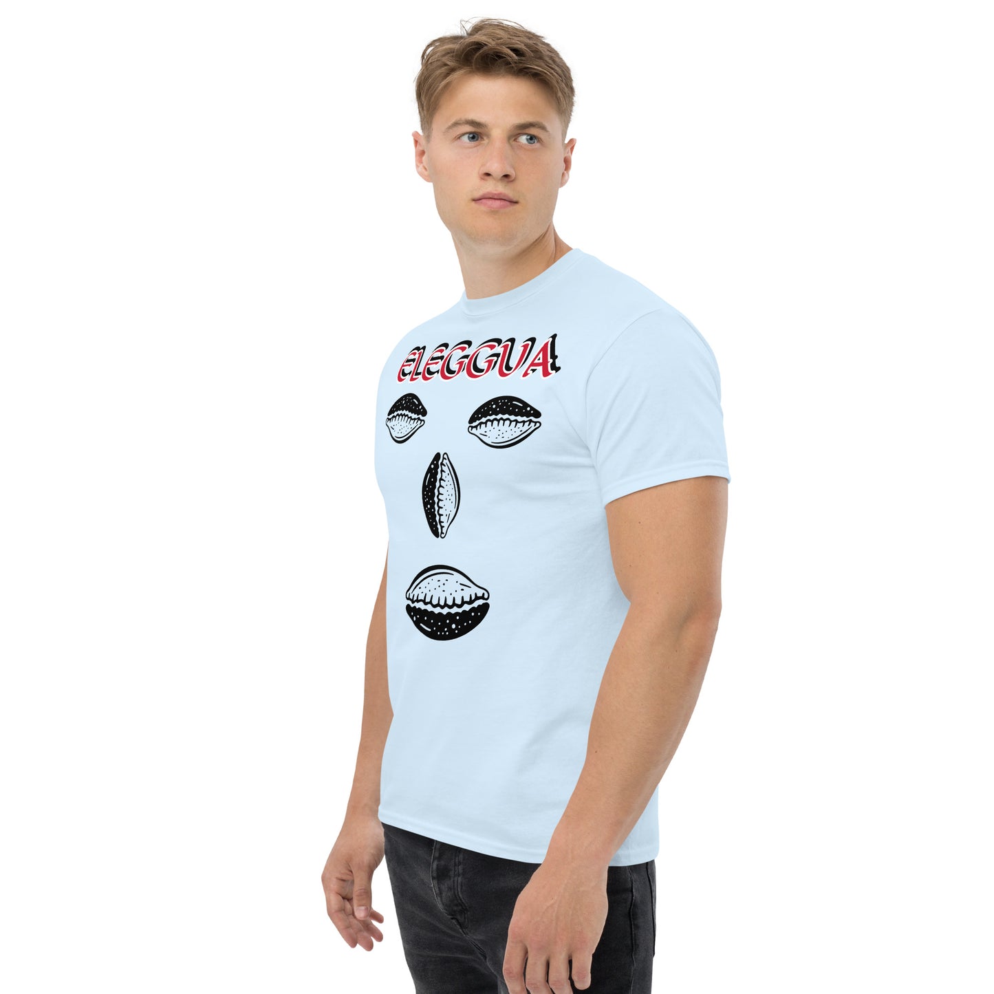 Eleggua Cowrie Black Unisex classic tee