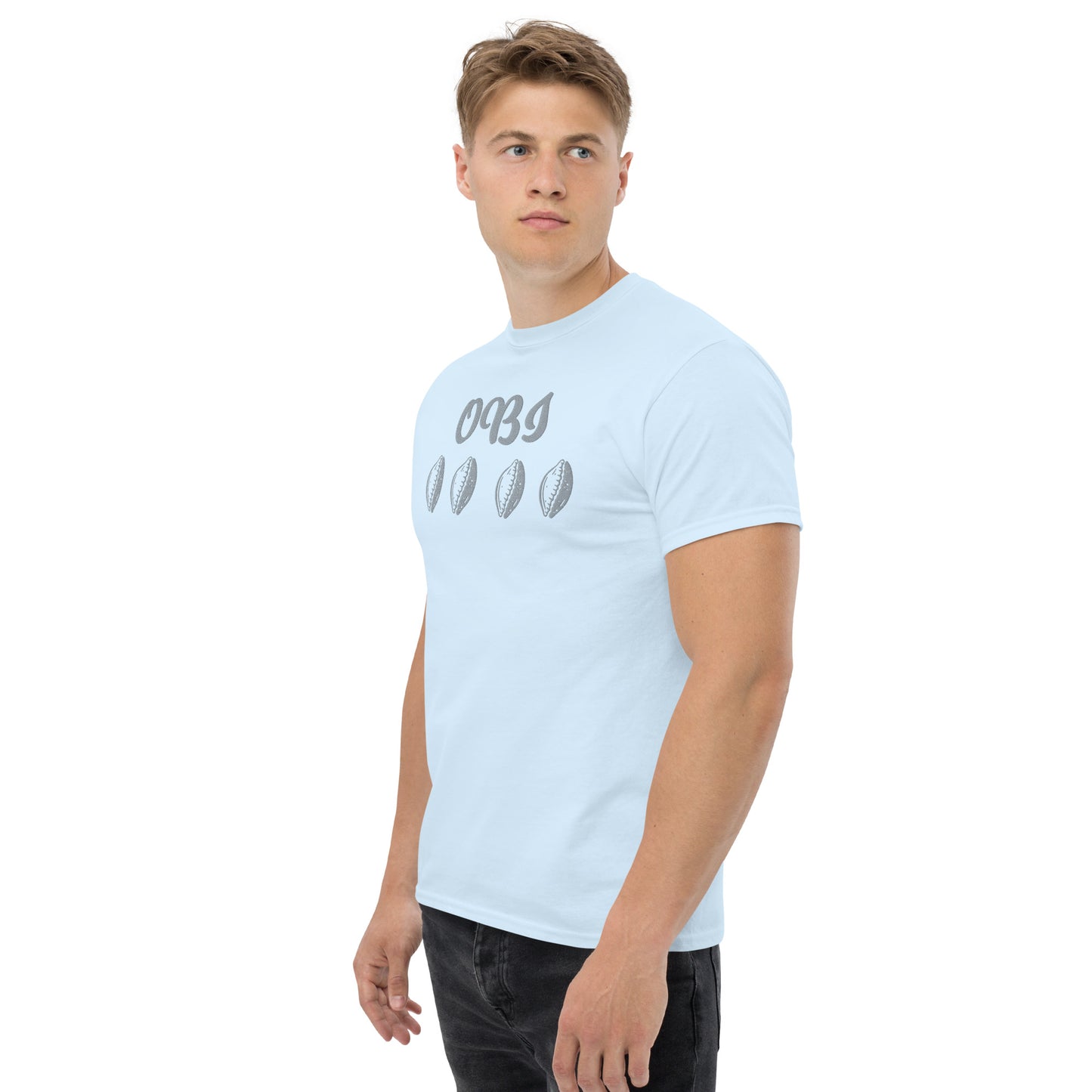 OBI Silver Embroidered Unisex classic tee