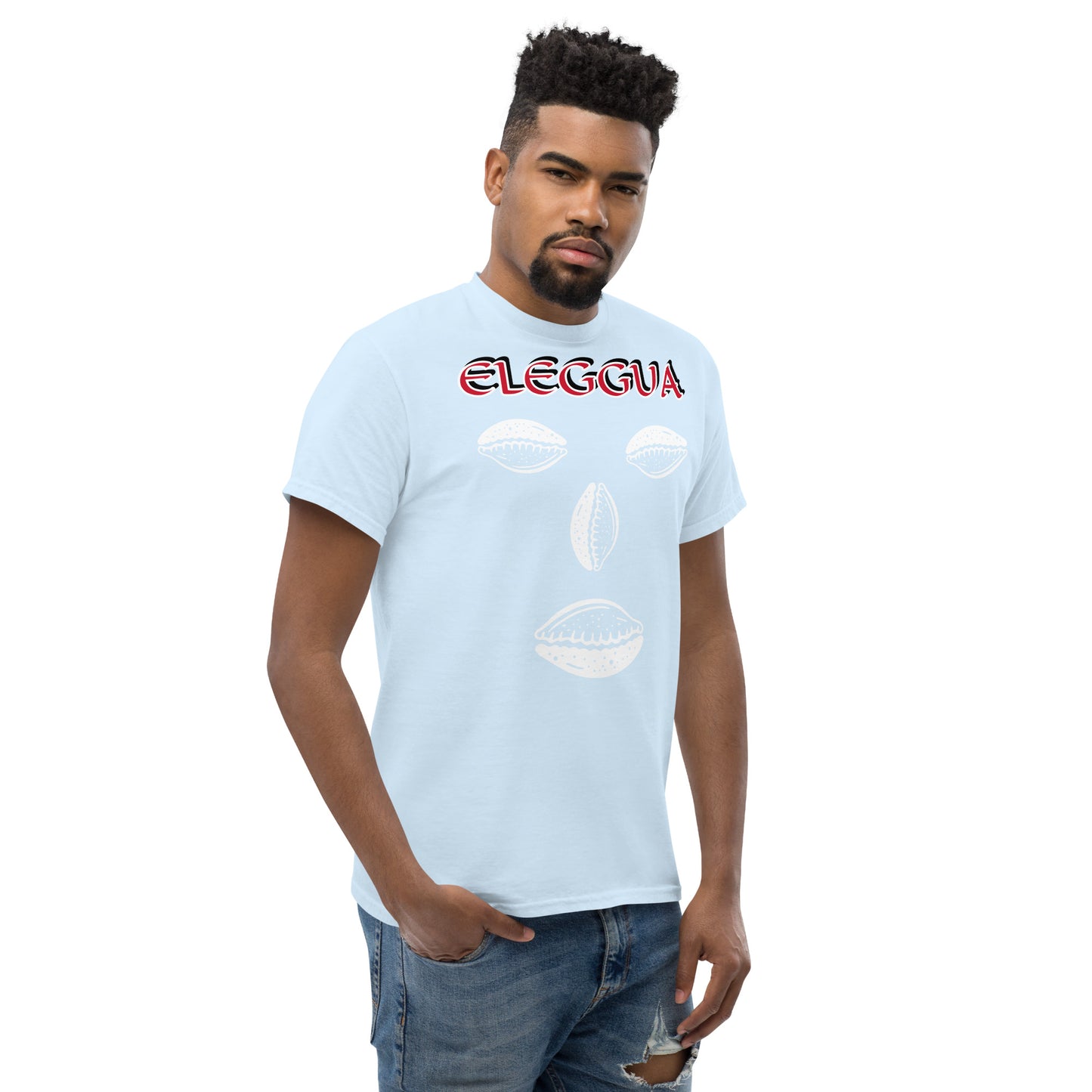 Eleggua Cowrie White Unisex classic tee