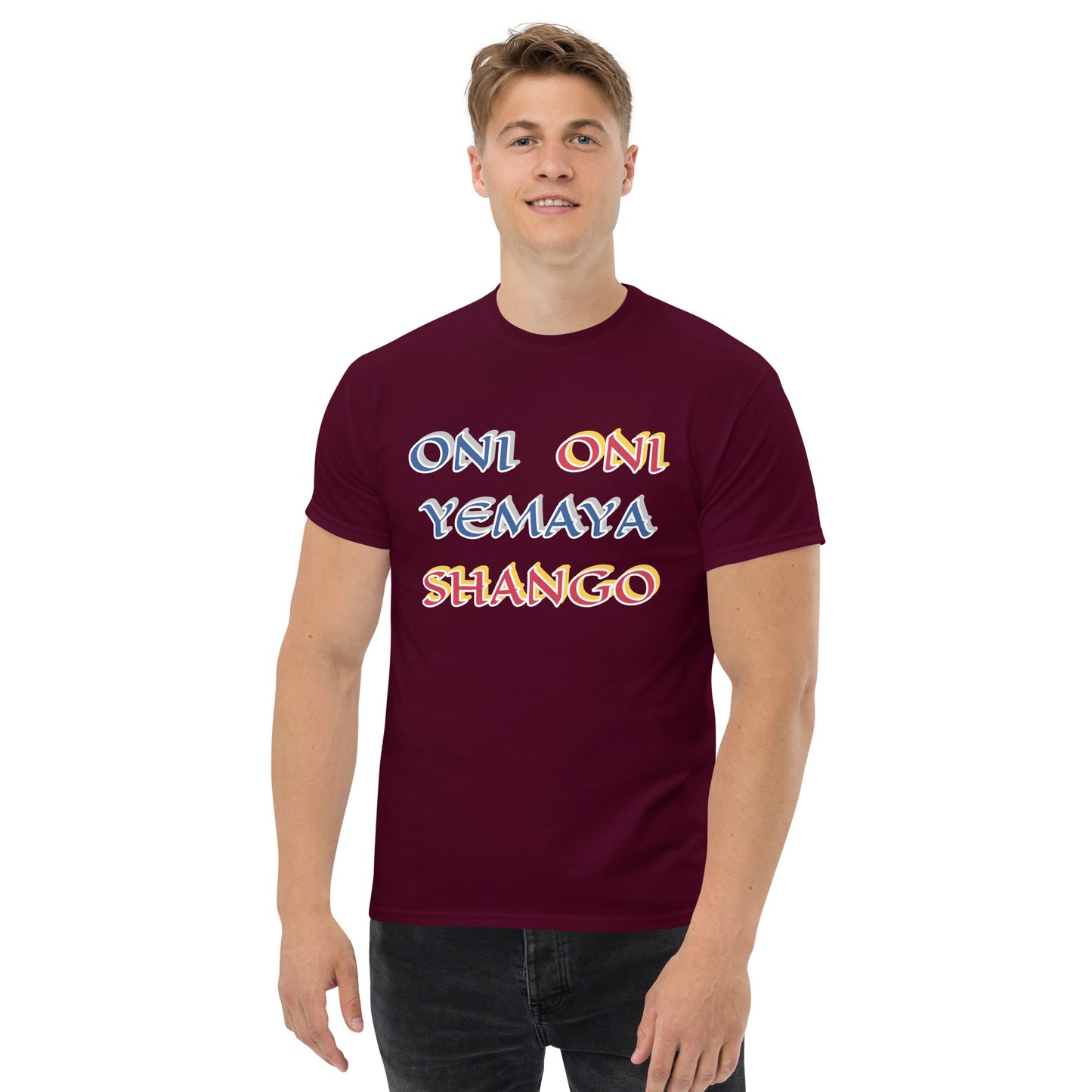 Oni Oni Yemaya/ Shango Lucumi Unisex classic tee