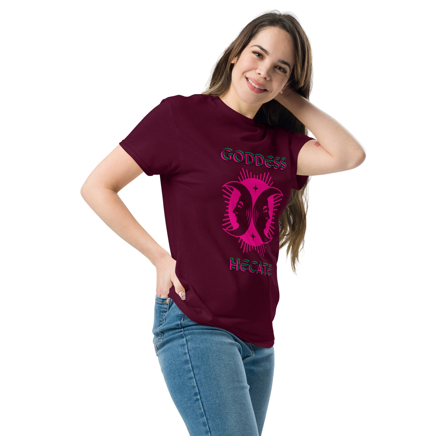 Triple Moon Goddess Hecate Unisex classic tee