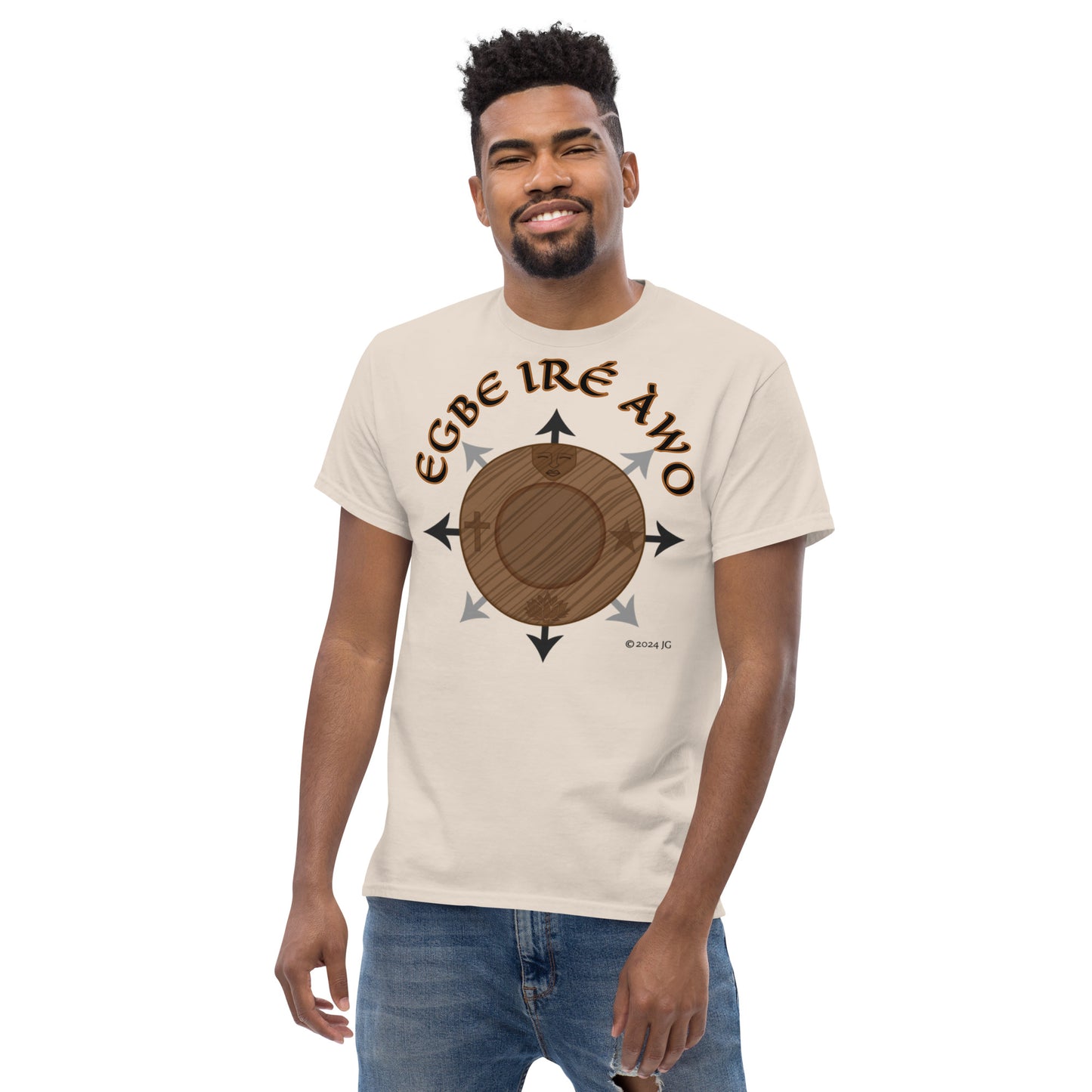 Egbe Apparel Egbe Iré Àwo Logo 1 Unisex classic tee