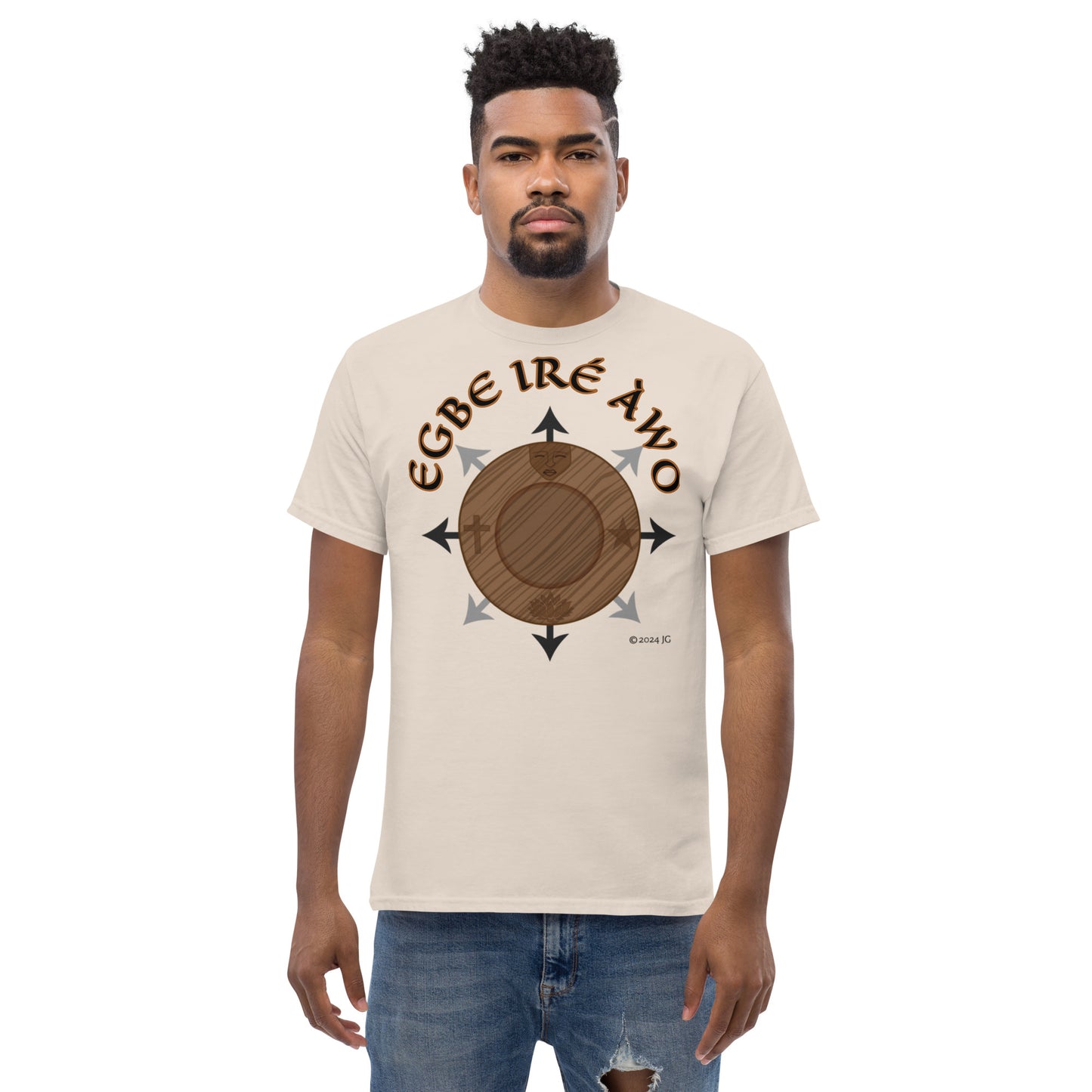 Egbe Apparel Egbe Iré Àwo Logo 1 Unisex classic tee