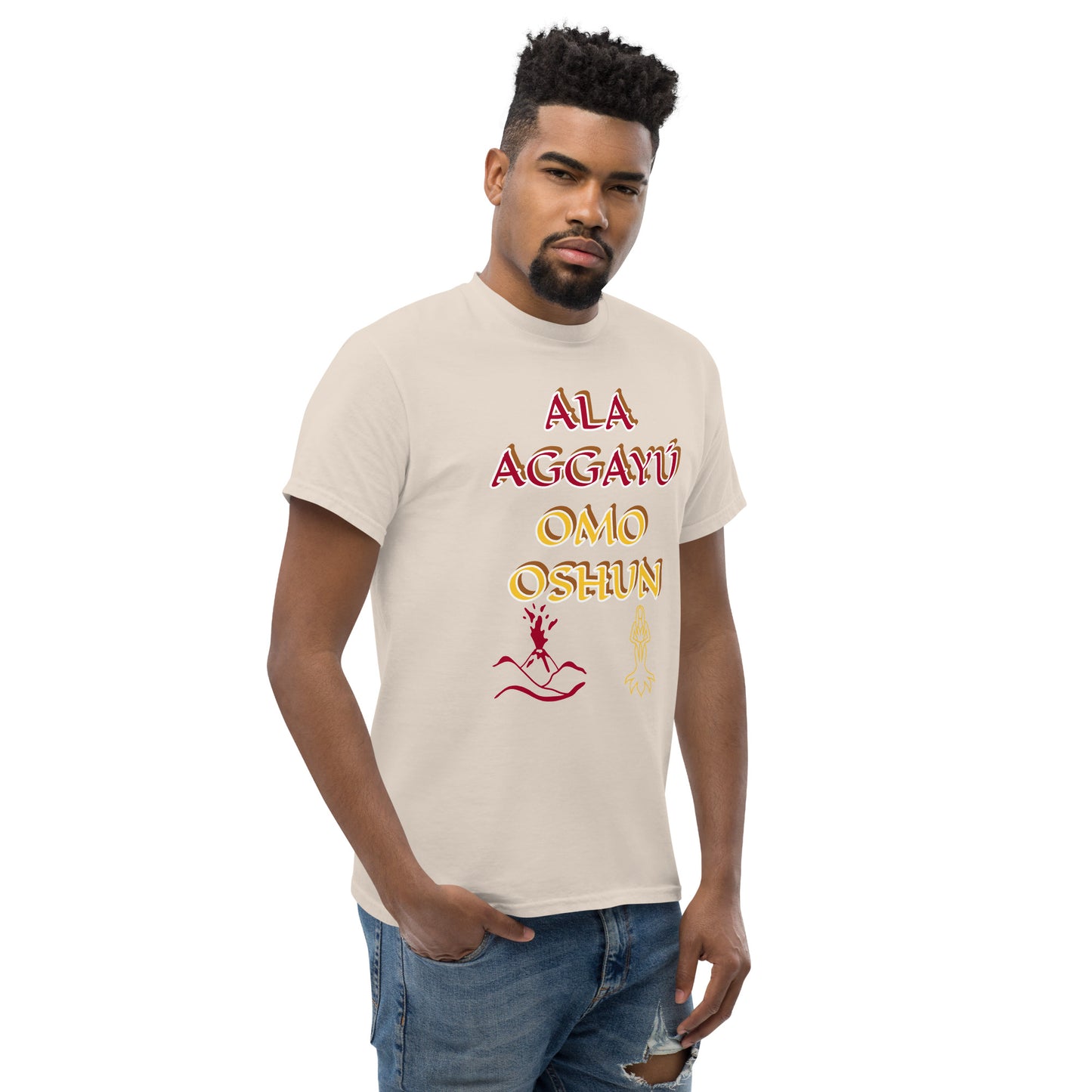Ala Aggayu Omo Oshun Ololodi Lucumi icon Unisex classic tee
