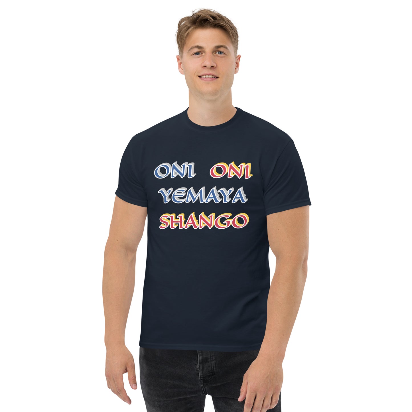 Oni Oni Yemaya/ Shango Lucumi Unisex classic tee