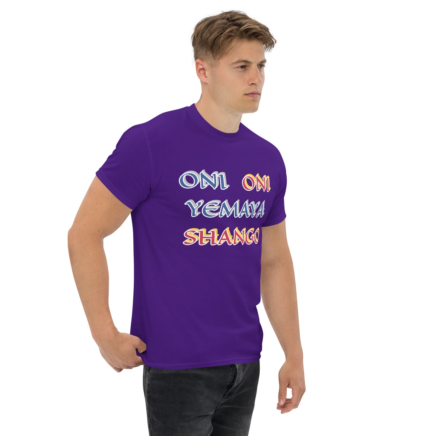 Oni Oni Yemaya/ Shango Lucumi Unisex classic tee