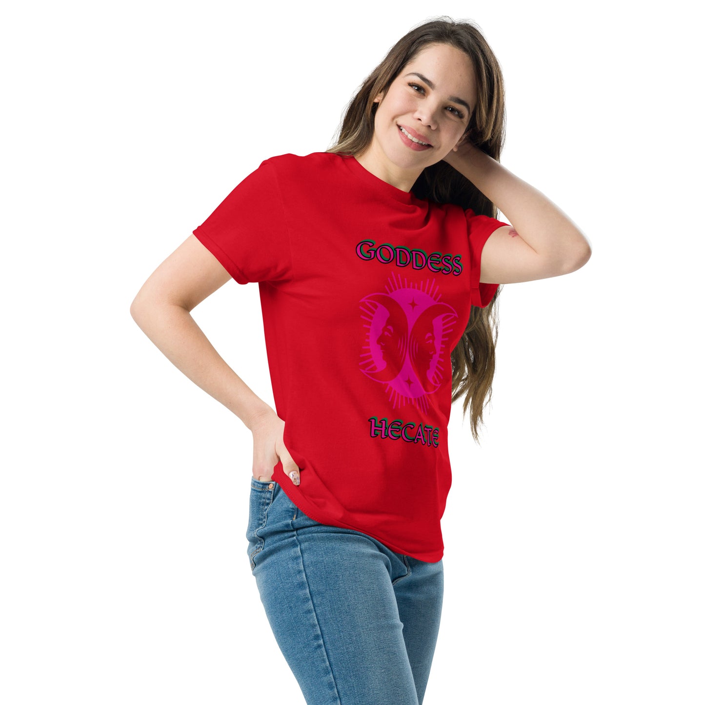 Triple Moon Goddess Hecate Unisex classic tee