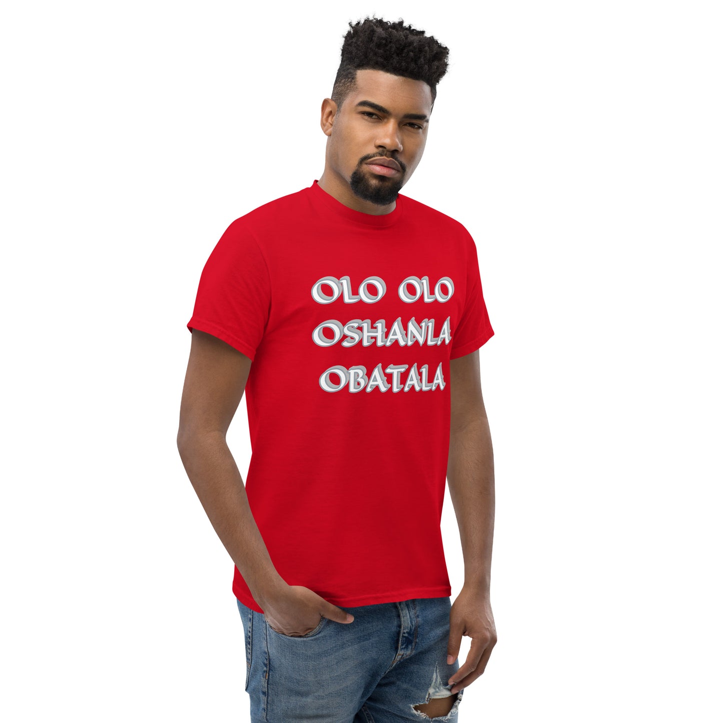Olo Olo Oshanla Obatala Lucumi Unisex classic tee