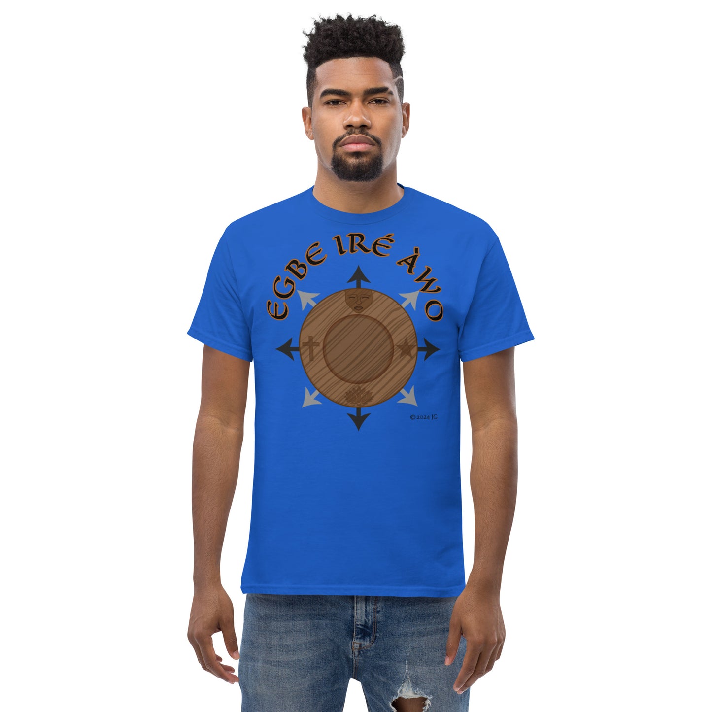 Egbe Apparel Egbe Iré Àwo Logo 1 Unisex classic tee