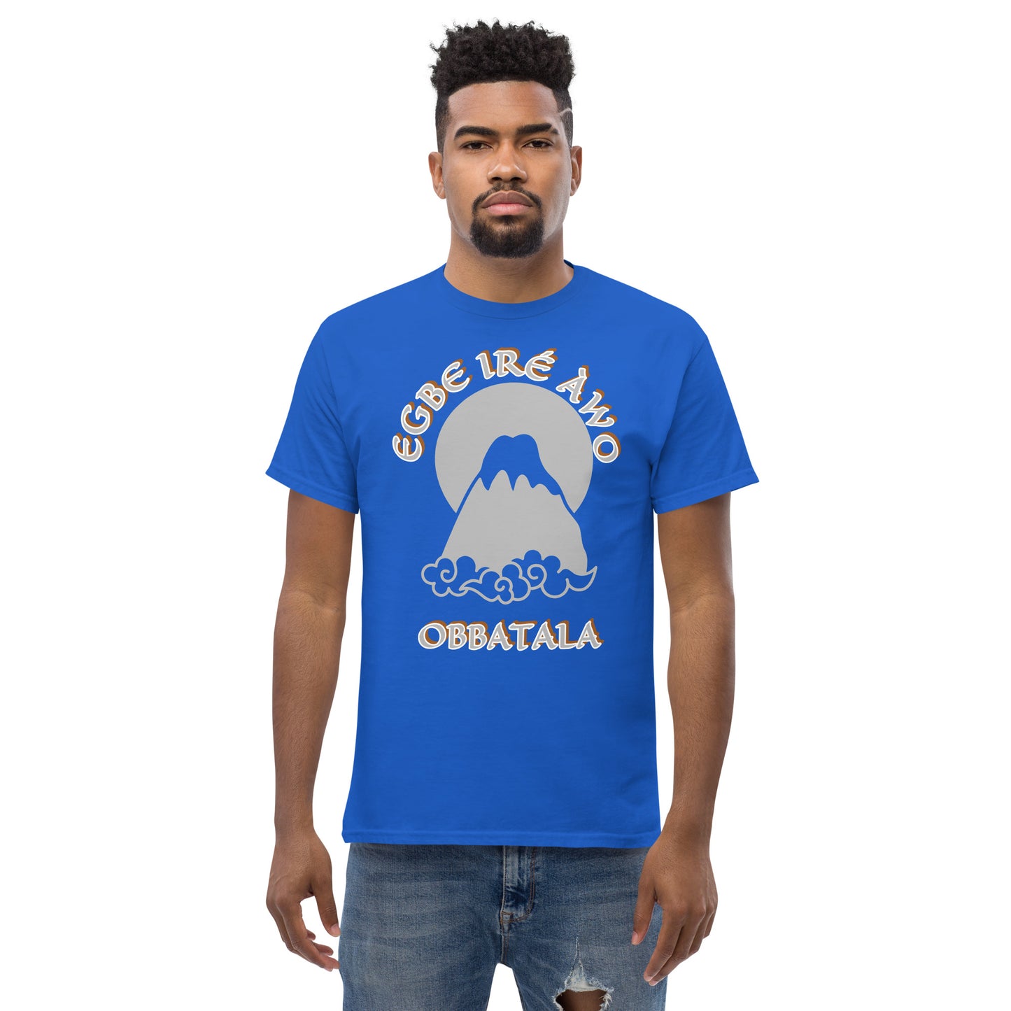 Egbe Ire Awo OBBATALA Candomble Unisex classic tee