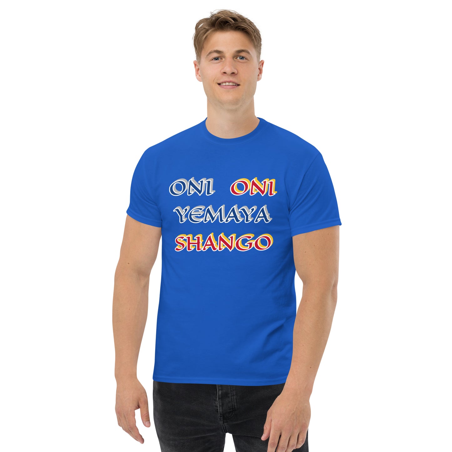 Oni Oni Yemaya/ Shango Lucumi Unisex classic tee