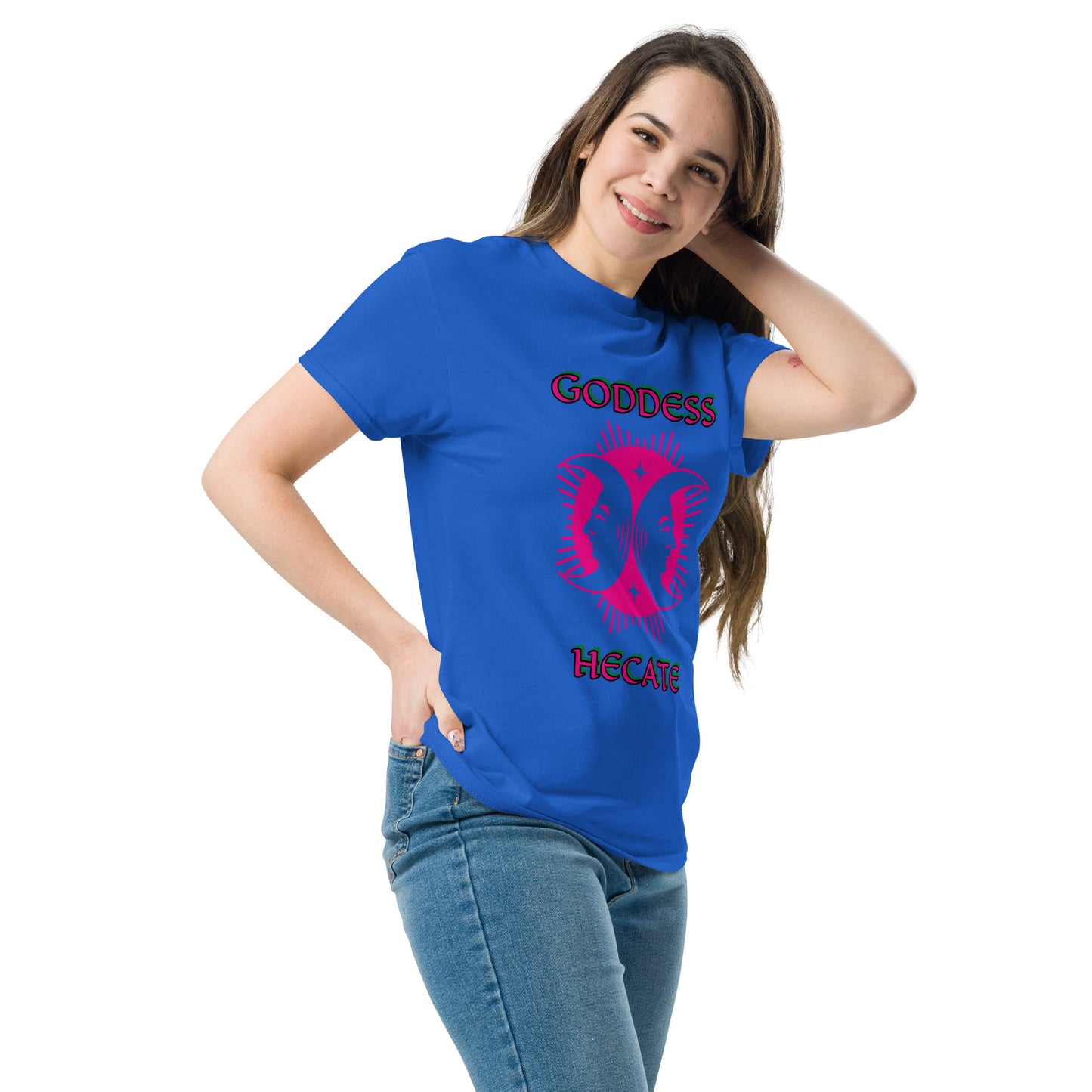 Triple Moon Goddess Hecate Unisex classic tee
