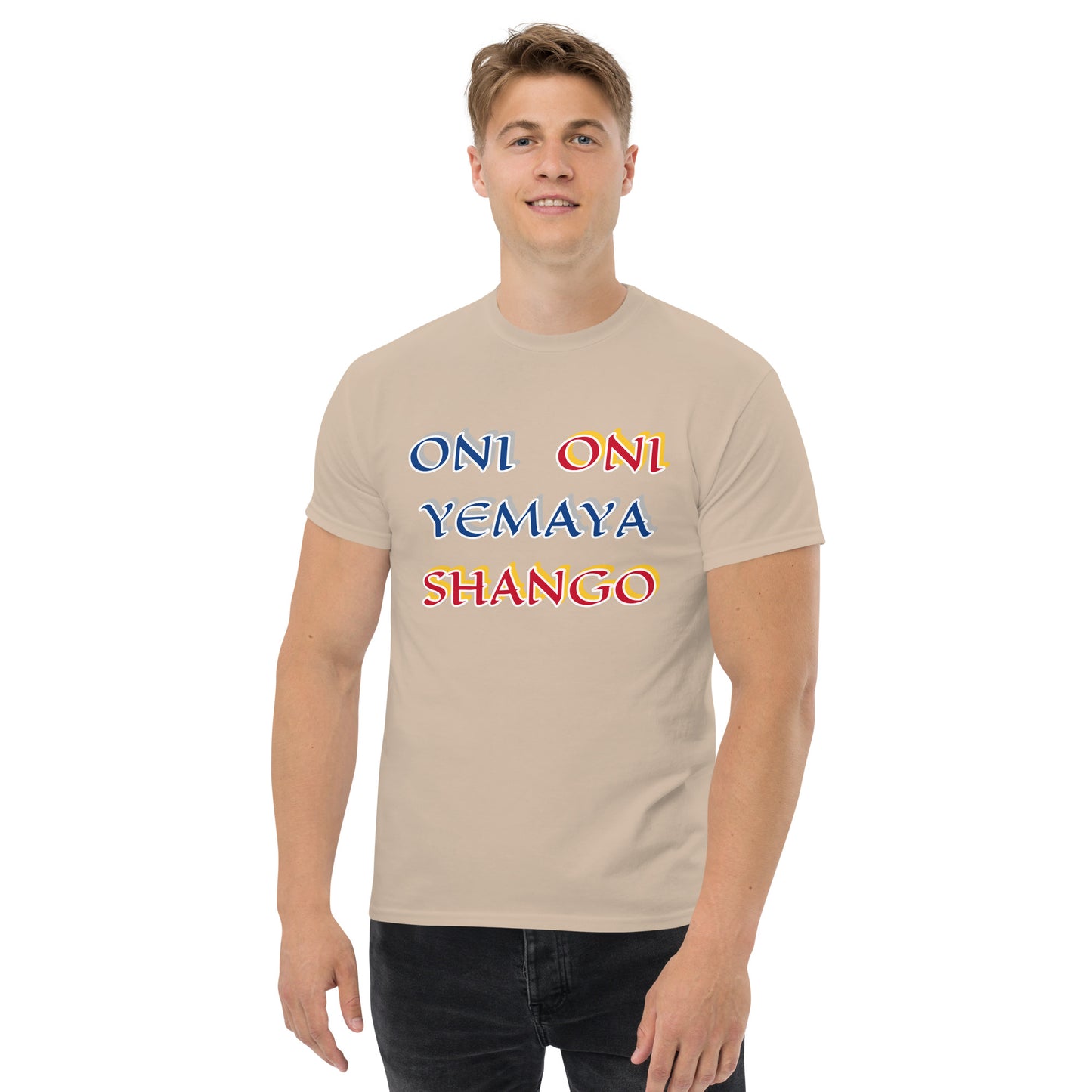 Oni Oni Yemaya/ Shango Lucumi Unisex classic tee