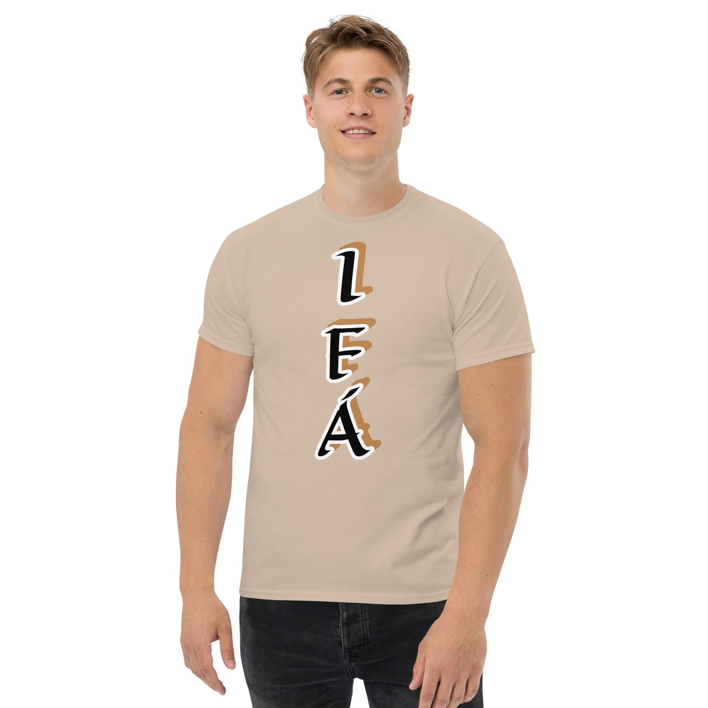IFÁ Vertical Black/Gold Unisex classic tee