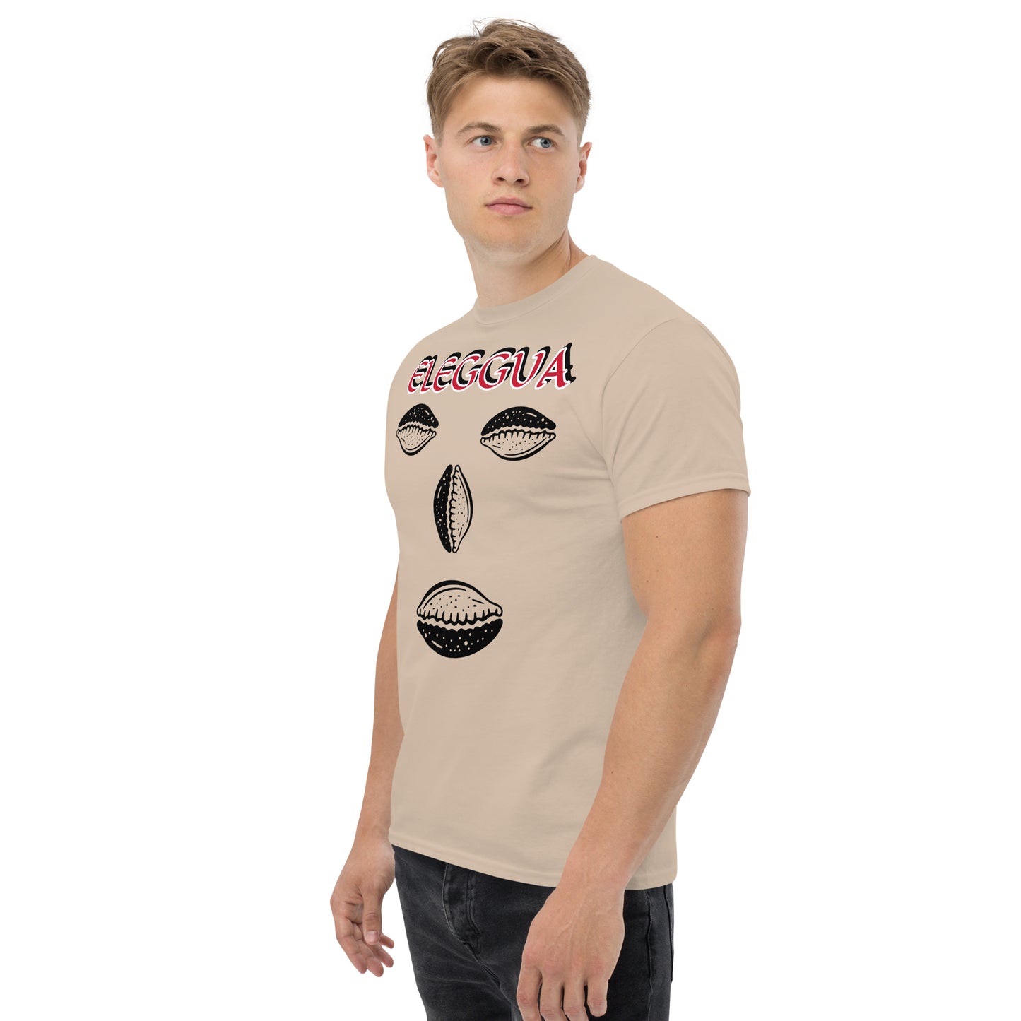 Eleggua Cowrie Black Unisex classic tee
