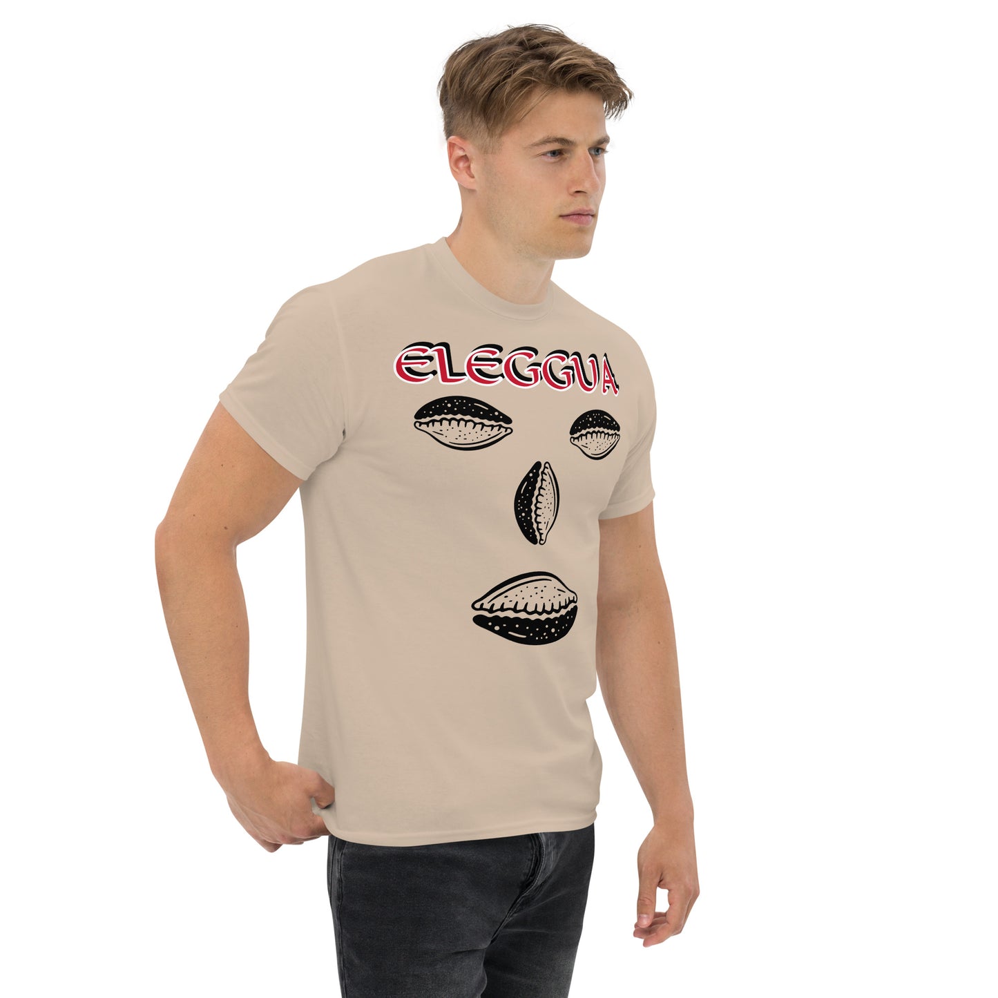 Eleggua Cowrie Black Unisex classic tee