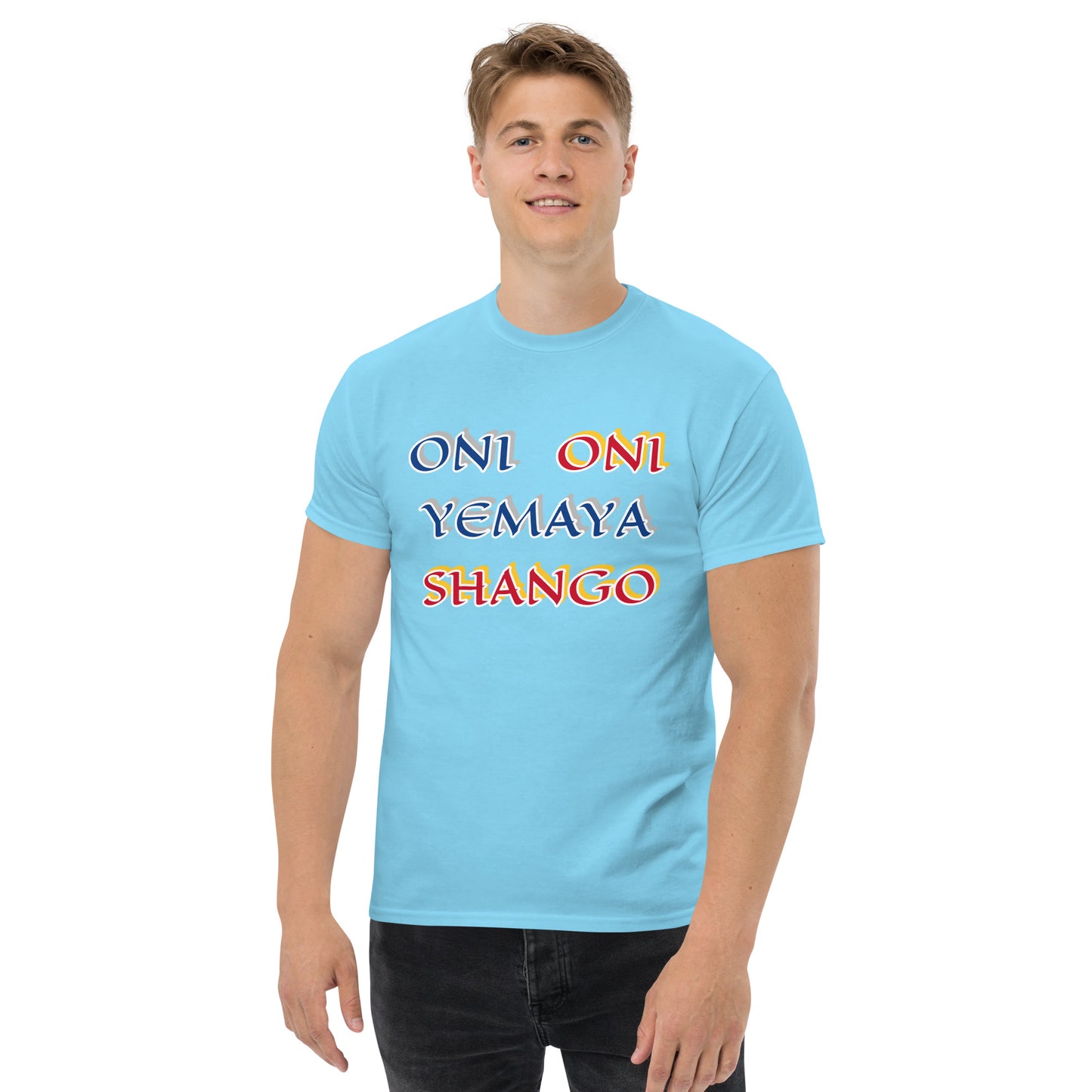 Oni Oni Yemaya/ Shango Lucumi Unisex classic tee