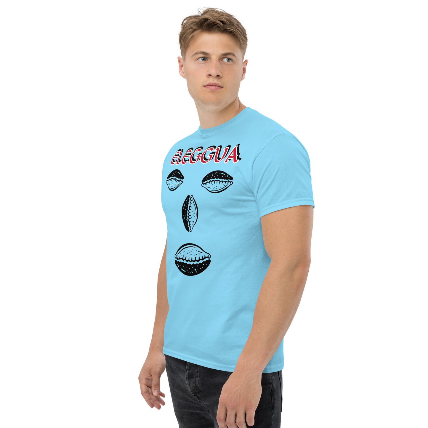 Eleggua Cowrie Black Unisex classic tee