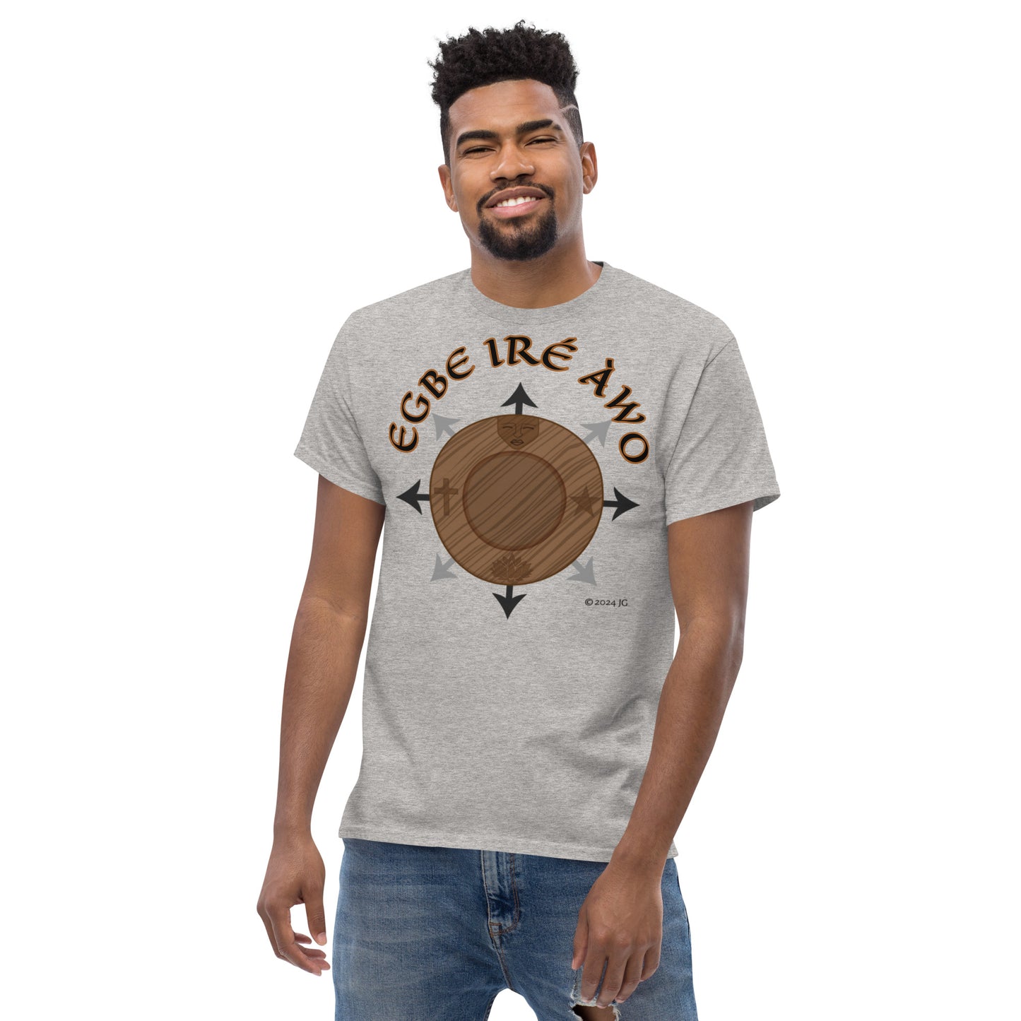 Egbe Apparel Egbe Iré Àwo Logo 1 Unisex classic tee