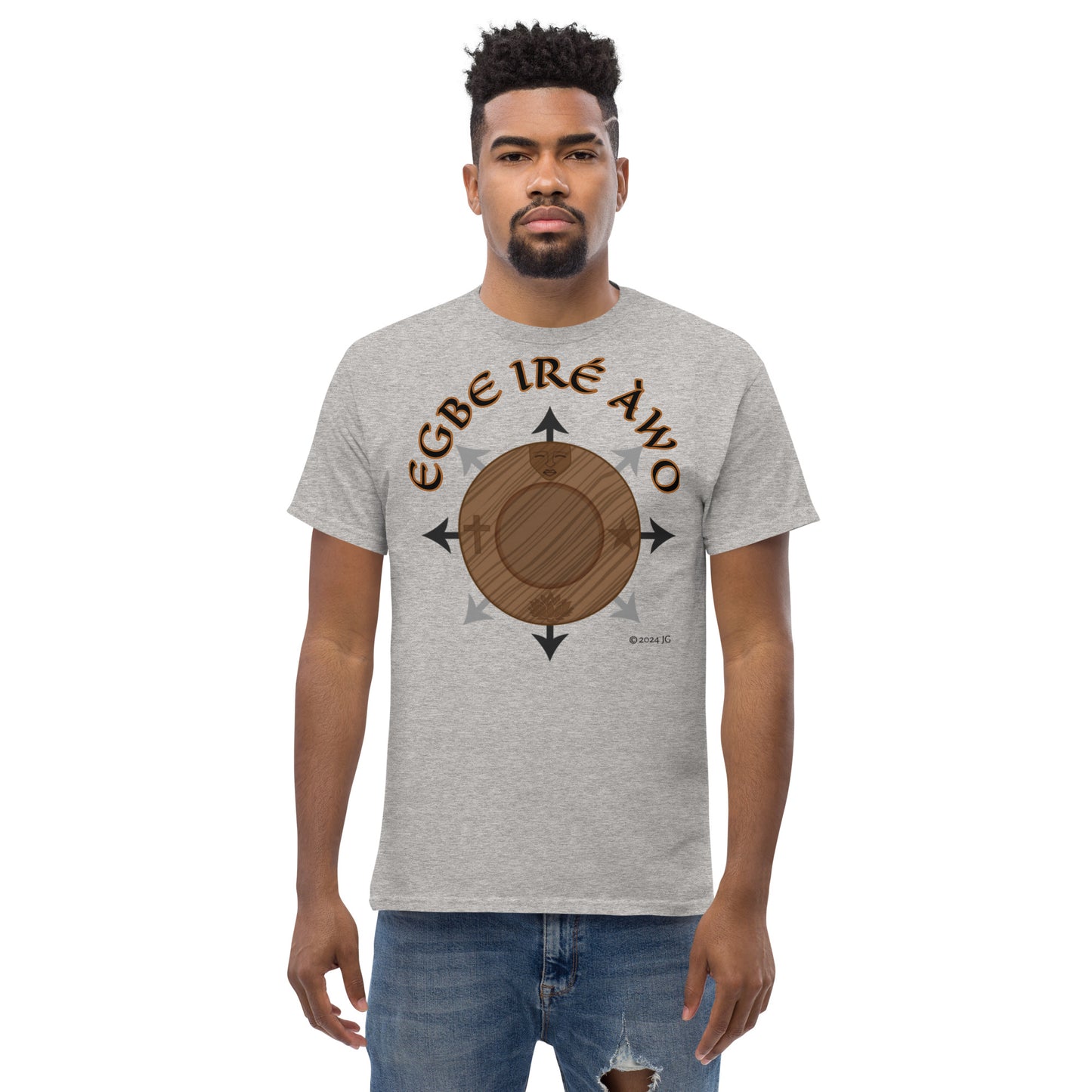 Egbe Apparel Egbe Iré Àwo Logo 1 Unisex classic tee