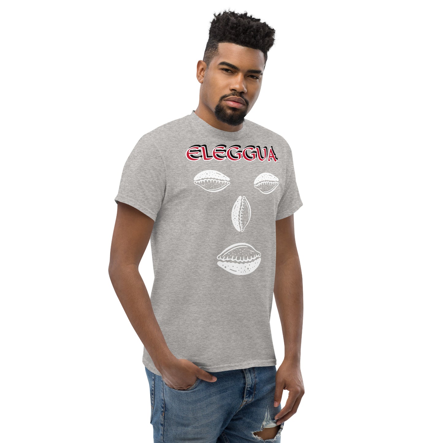 Eleggua Cowrie White Unisex classic tee