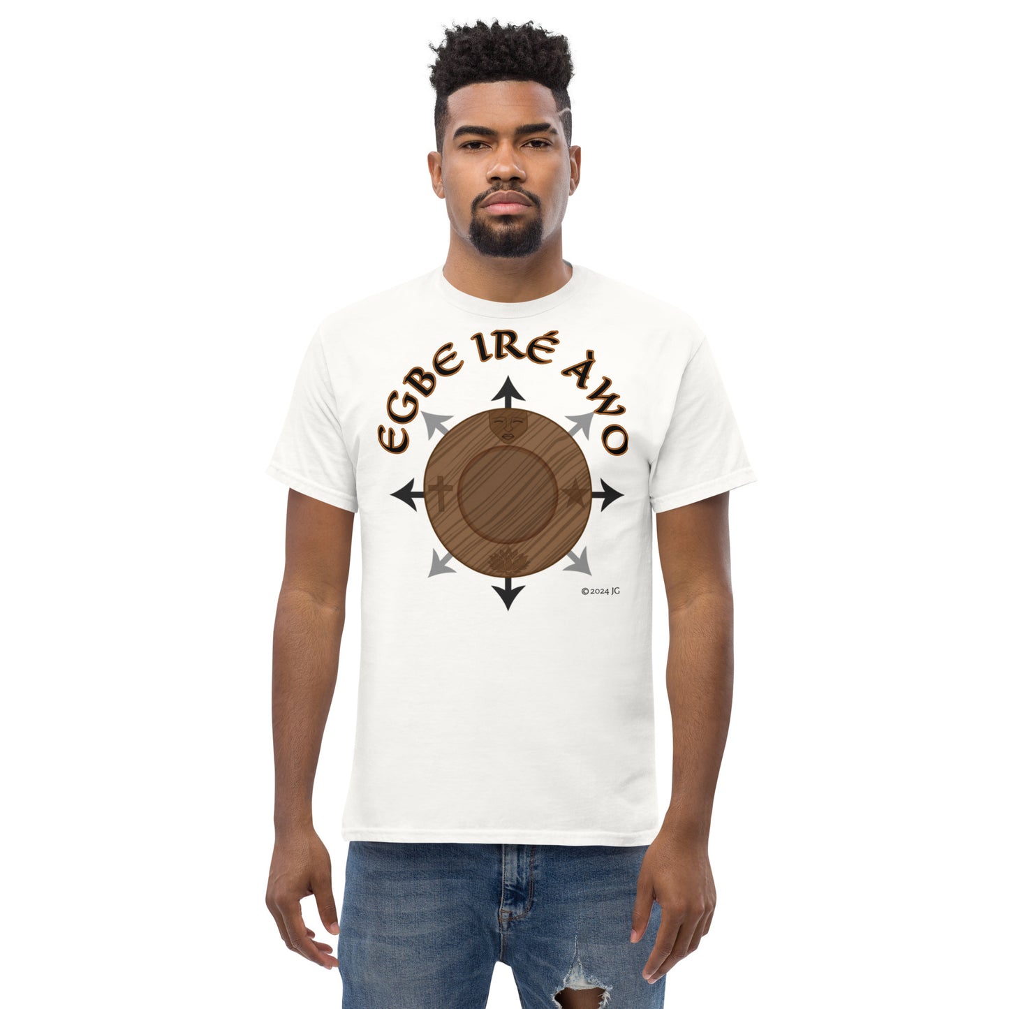 Egbe Apparel Egbe Iré Àwo Logo 1 Unisex classic tee