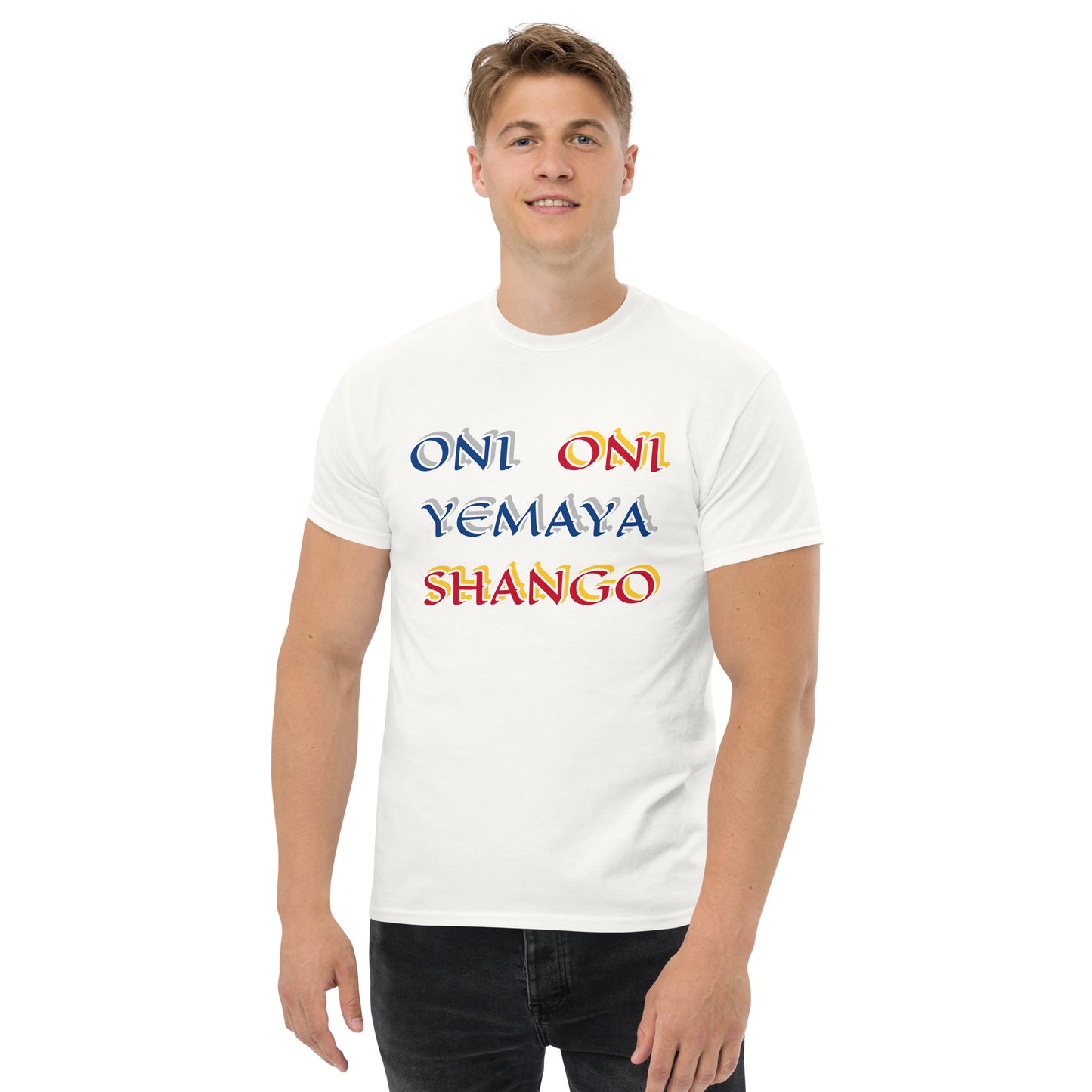 Oni Oni Yemaya/ Shango Lucumi Unisex classic tee