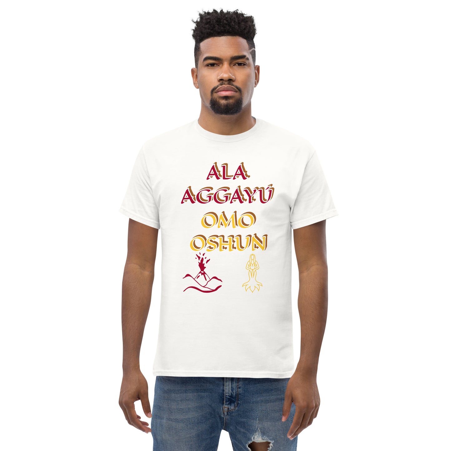 Ala Aggayu Omo Oshun Ololodi Lucumi icon Unisex classic tee