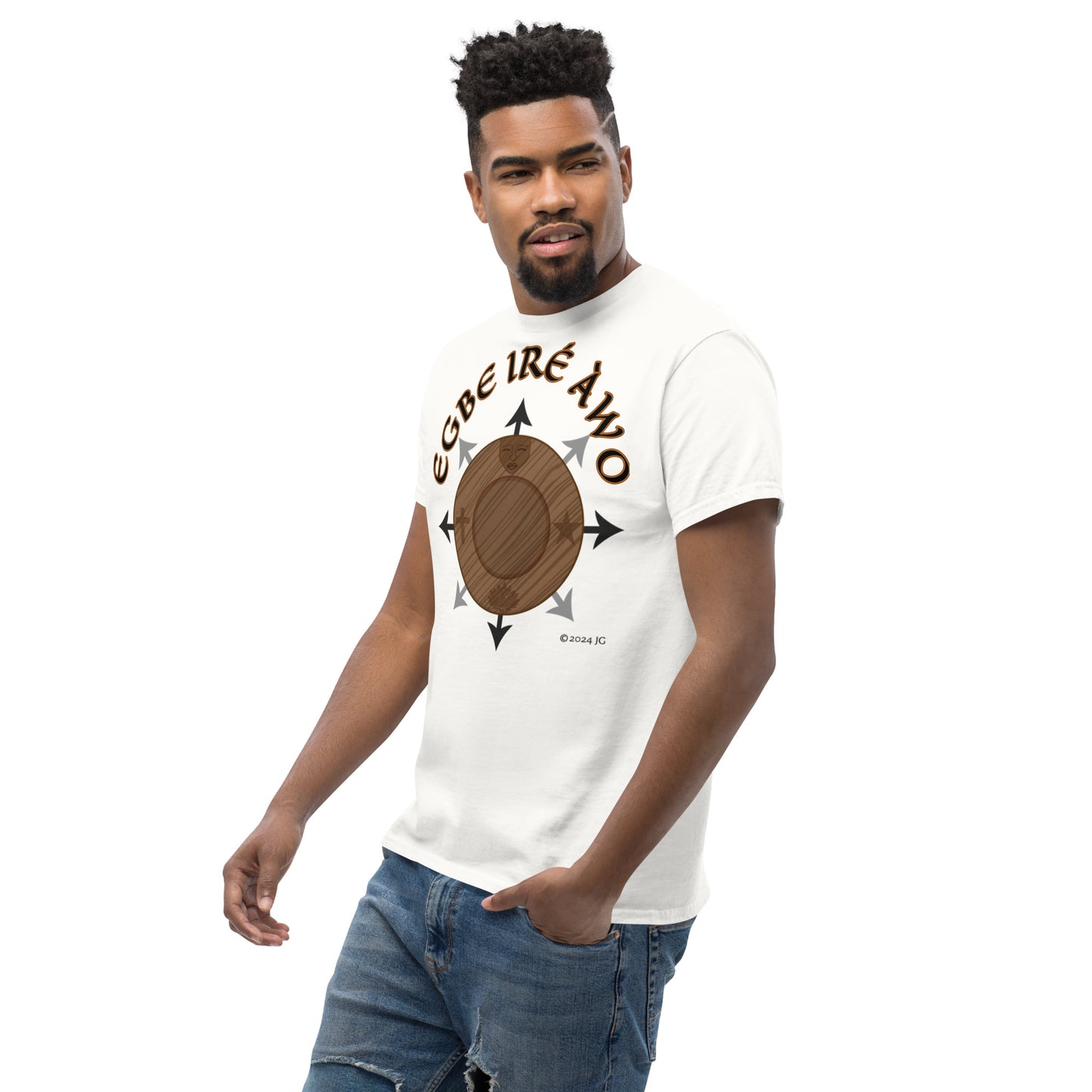 Egbe Apparel Egbe Iré Àwo Logo 1 Unisex classic tee