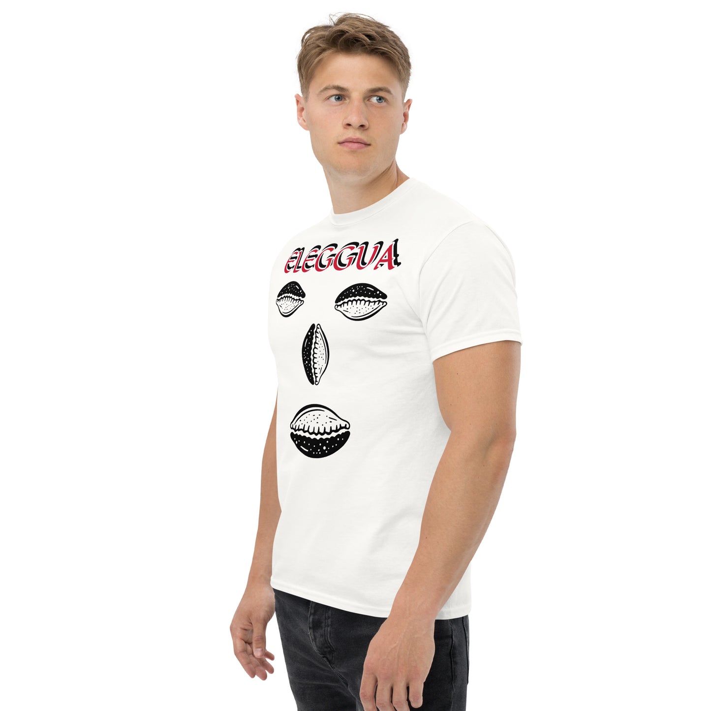 Eleggua Cowrie Black Unisex classic tee