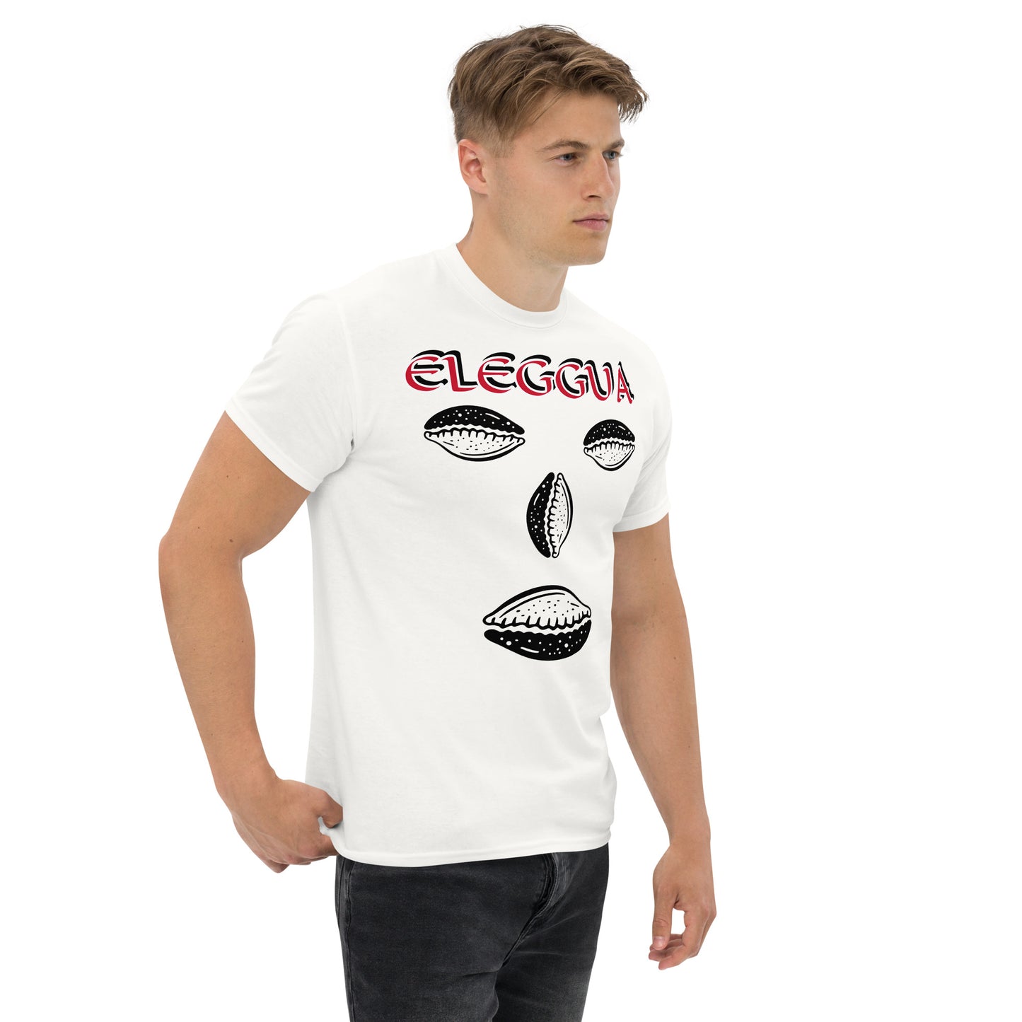 Eleggua Cowrie Black Unisex classic tee
