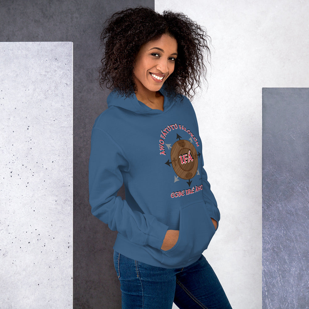 Personalized Awo/Iyanifa Egbe Ire Awo Unisex Hoodie