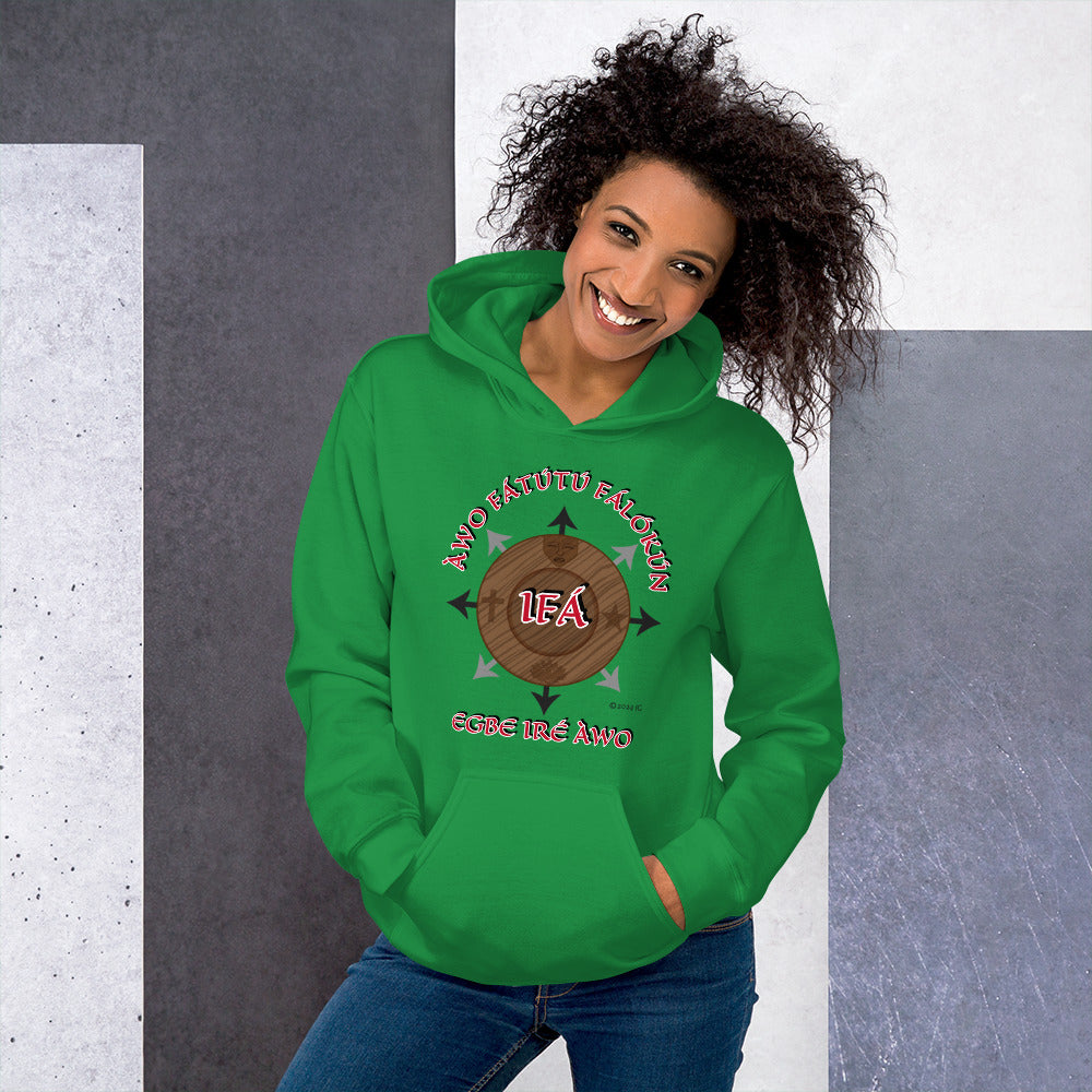 Personalized Awo/Iyanifa Egbe Ire Awo Unisex Hoodie