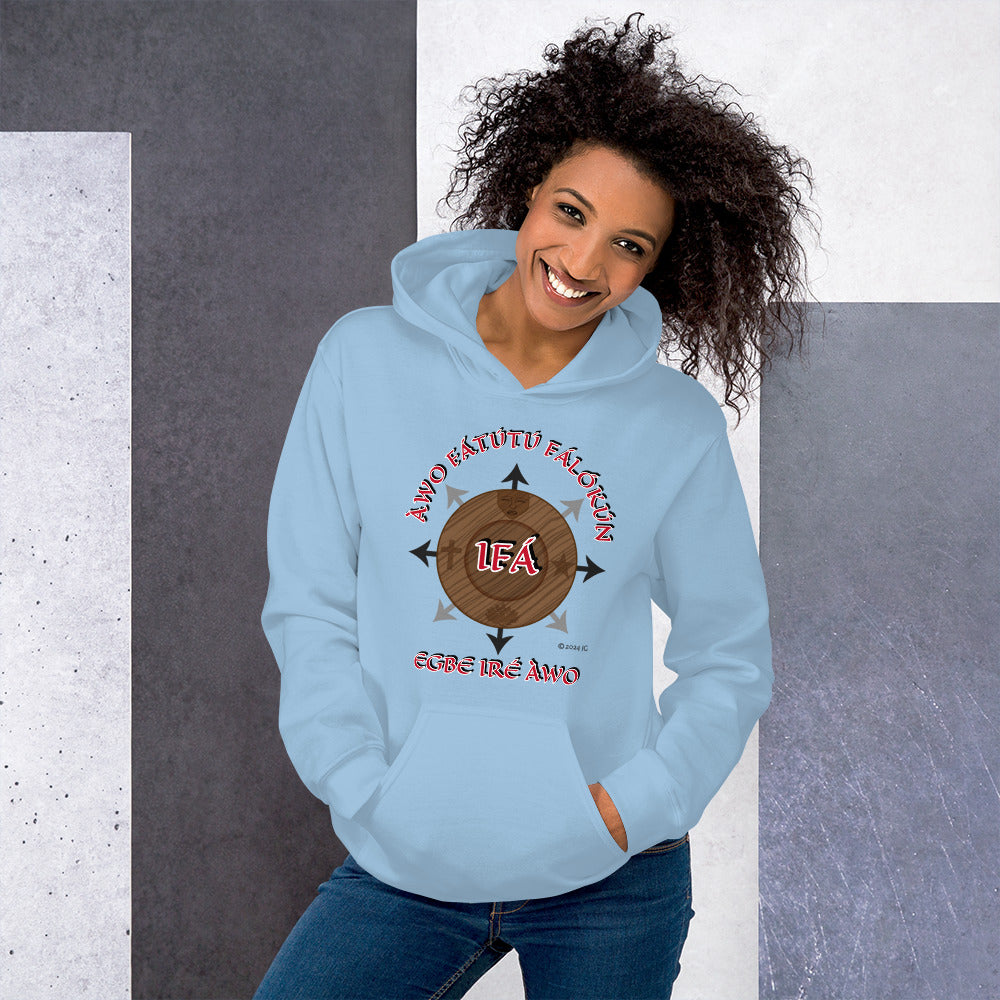 Personalized Awo/Iyanifa Egbe Ire Awo Unisex Hoodie