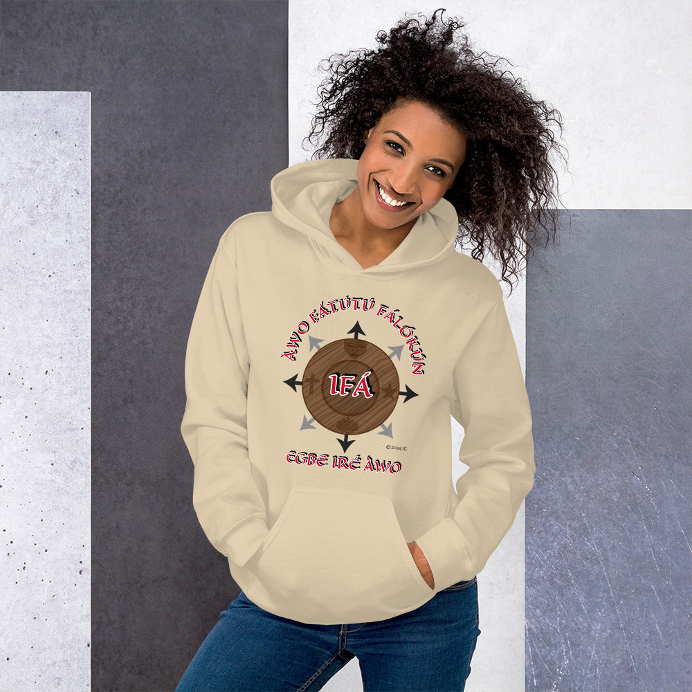 Personalized Awo/Iyanifa Egbe Ire Awo Unisex Hoodie