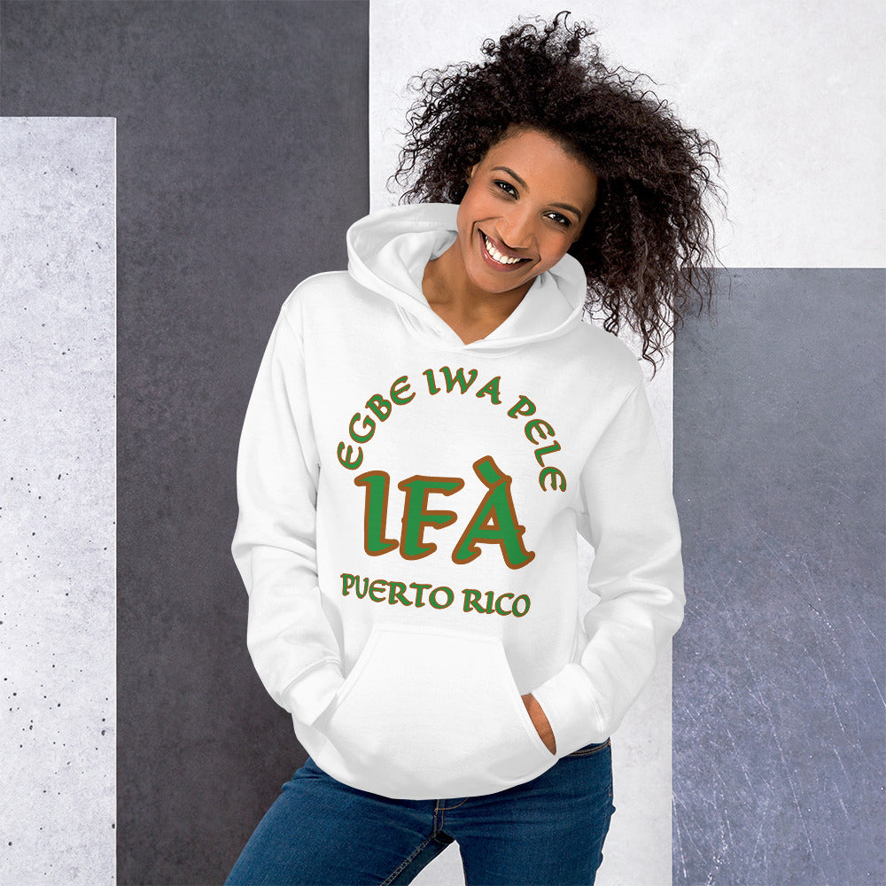 Egbe Iwa Pele IFA Puerto Rico Unisex Hoodie